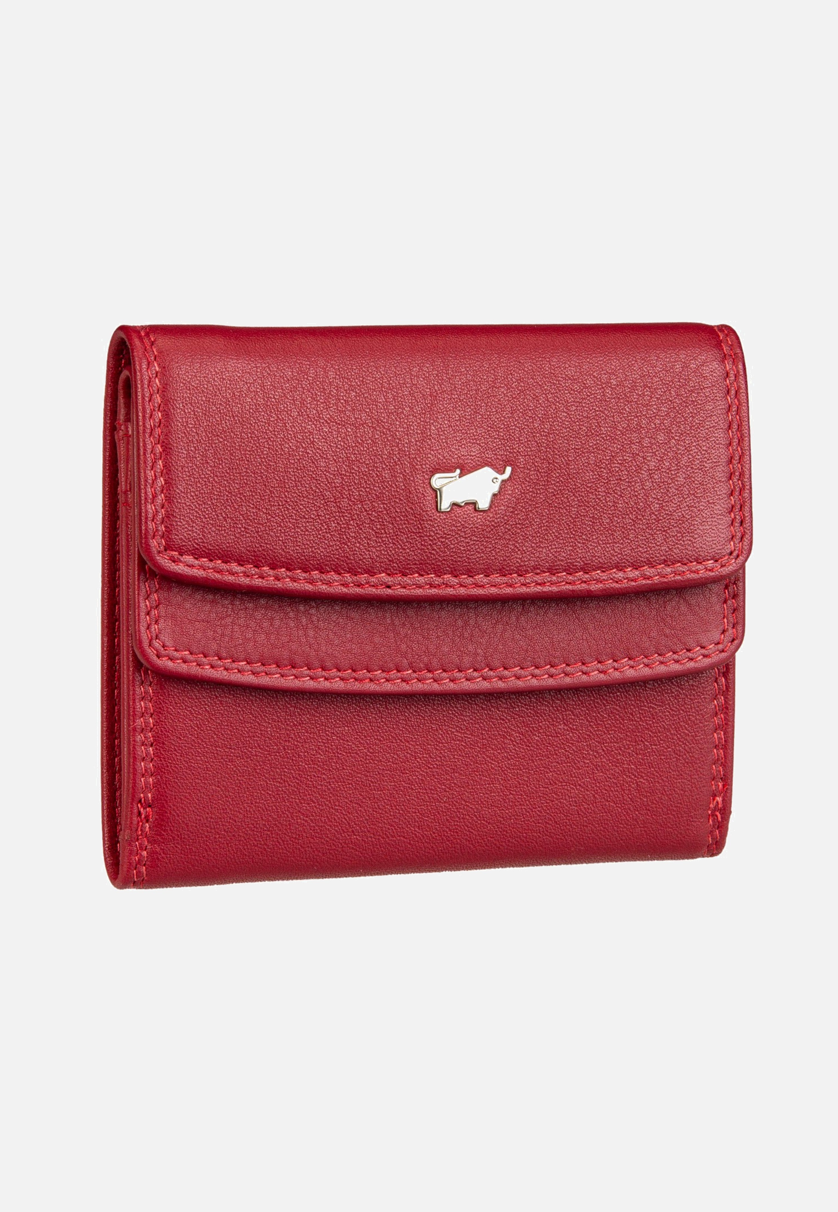 Braun Büffel Golf RFID Wallet S 4Cs Red Portemonnaie