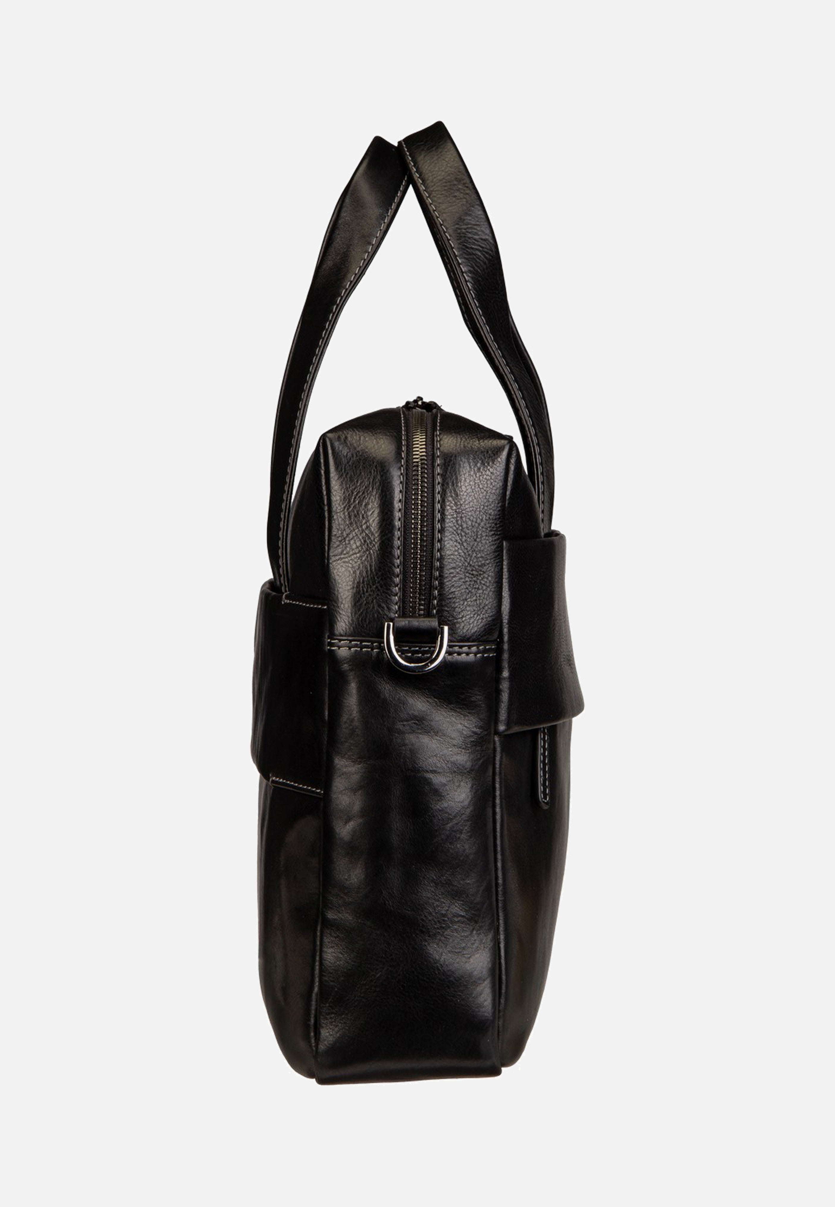 Braun Büffel - Arezzo Businesstasche Schwarz - Briefcase | Neutral-Image
