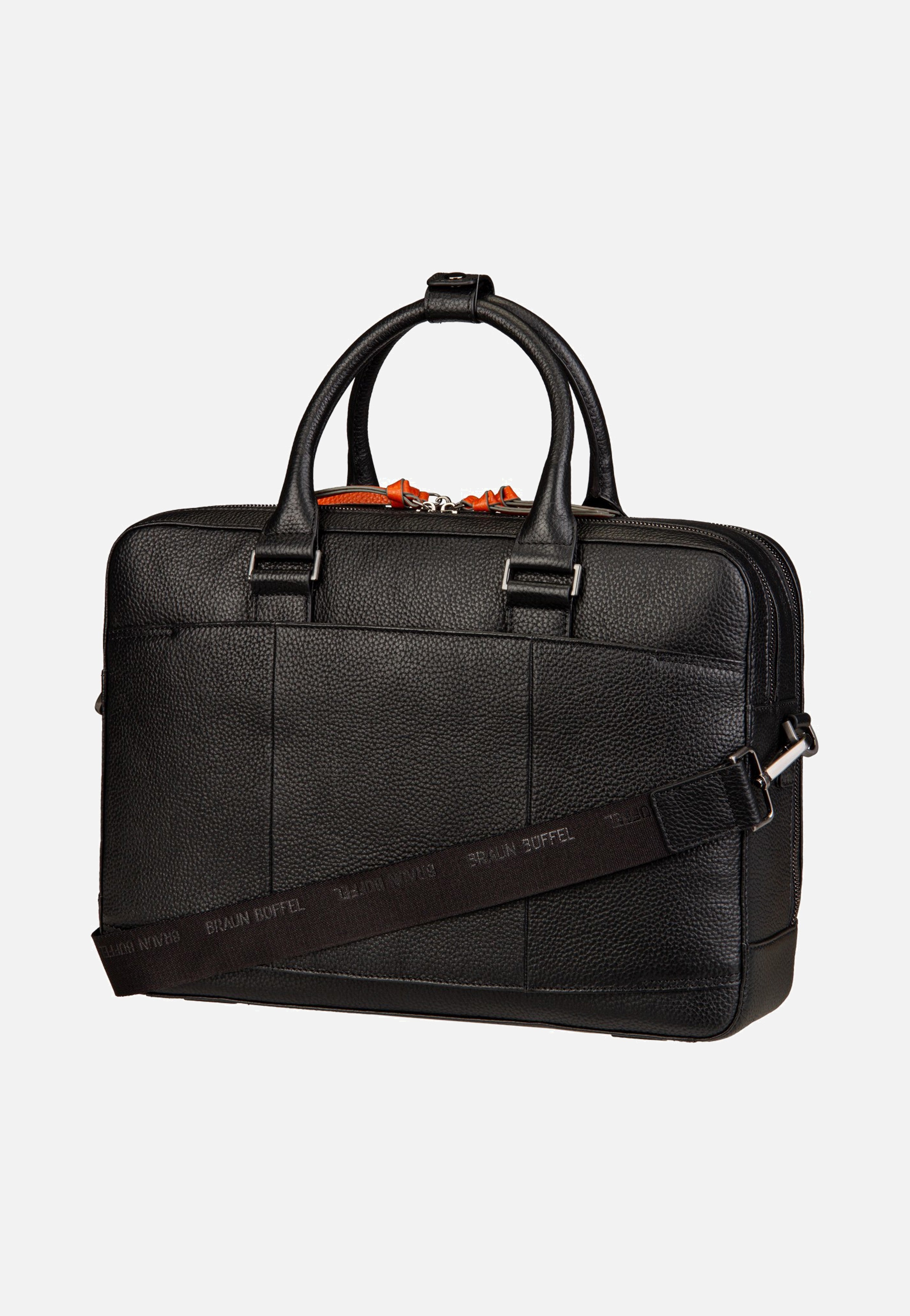 Braun Büffel - Novara Business Bag L Schwarz - Briefcase | Neutral-Image