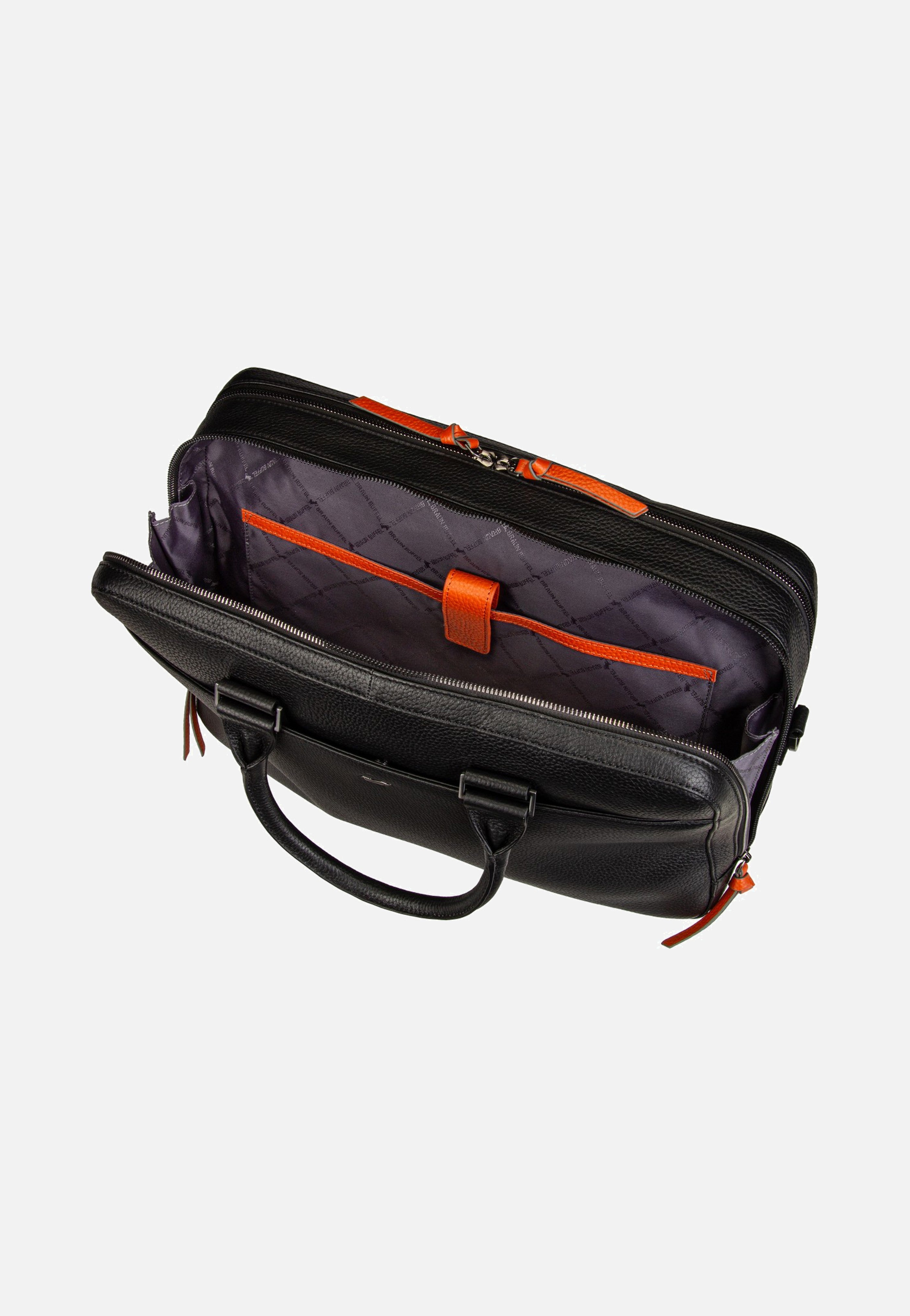Braun Büffel - Novara Business Bag L Schwarz - Briefcase | Neutral-Image
