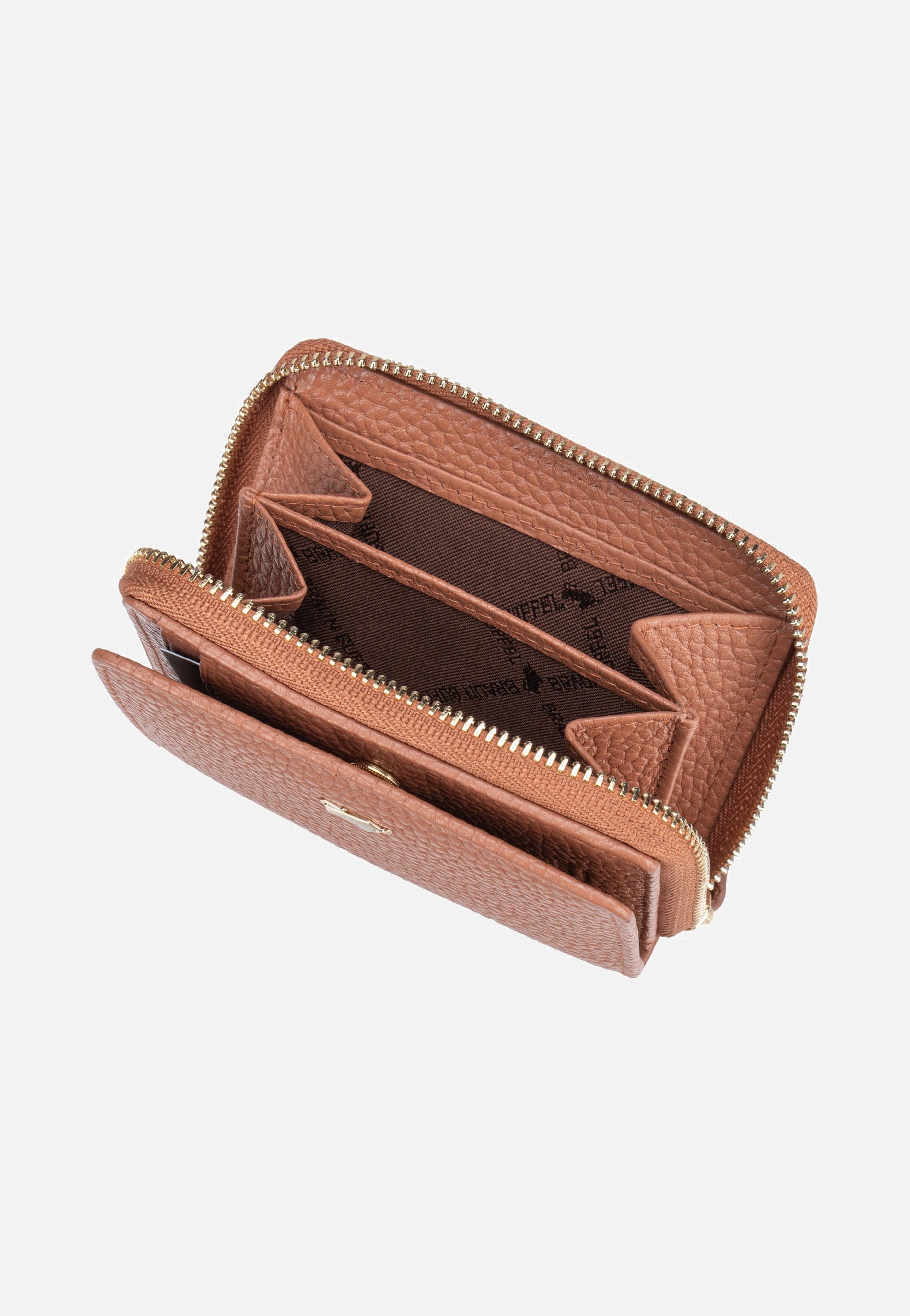 Braun Büffel Asti Mini Rv-5Cs Cognac Portemonnaie