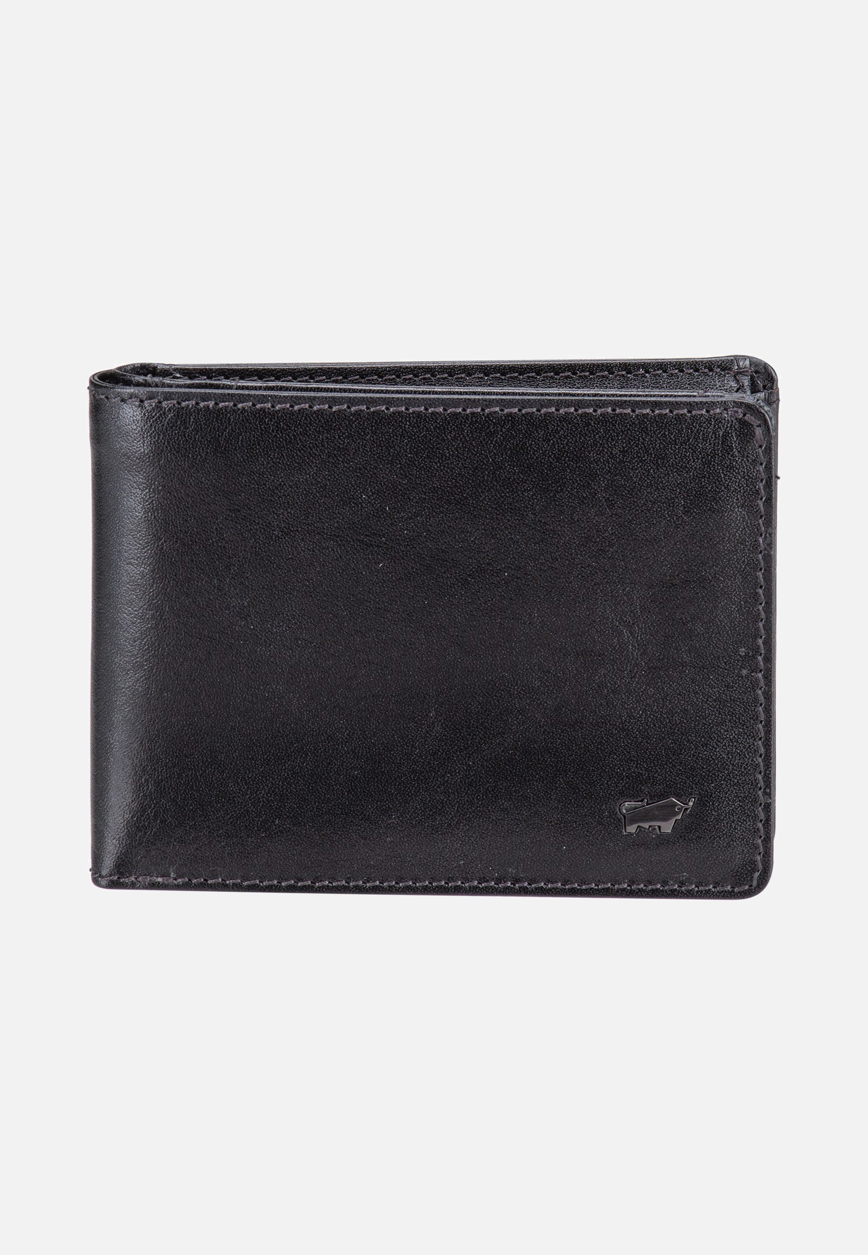 Braun Büffel Country RFID 8Cs Schwarz Portemonnaie