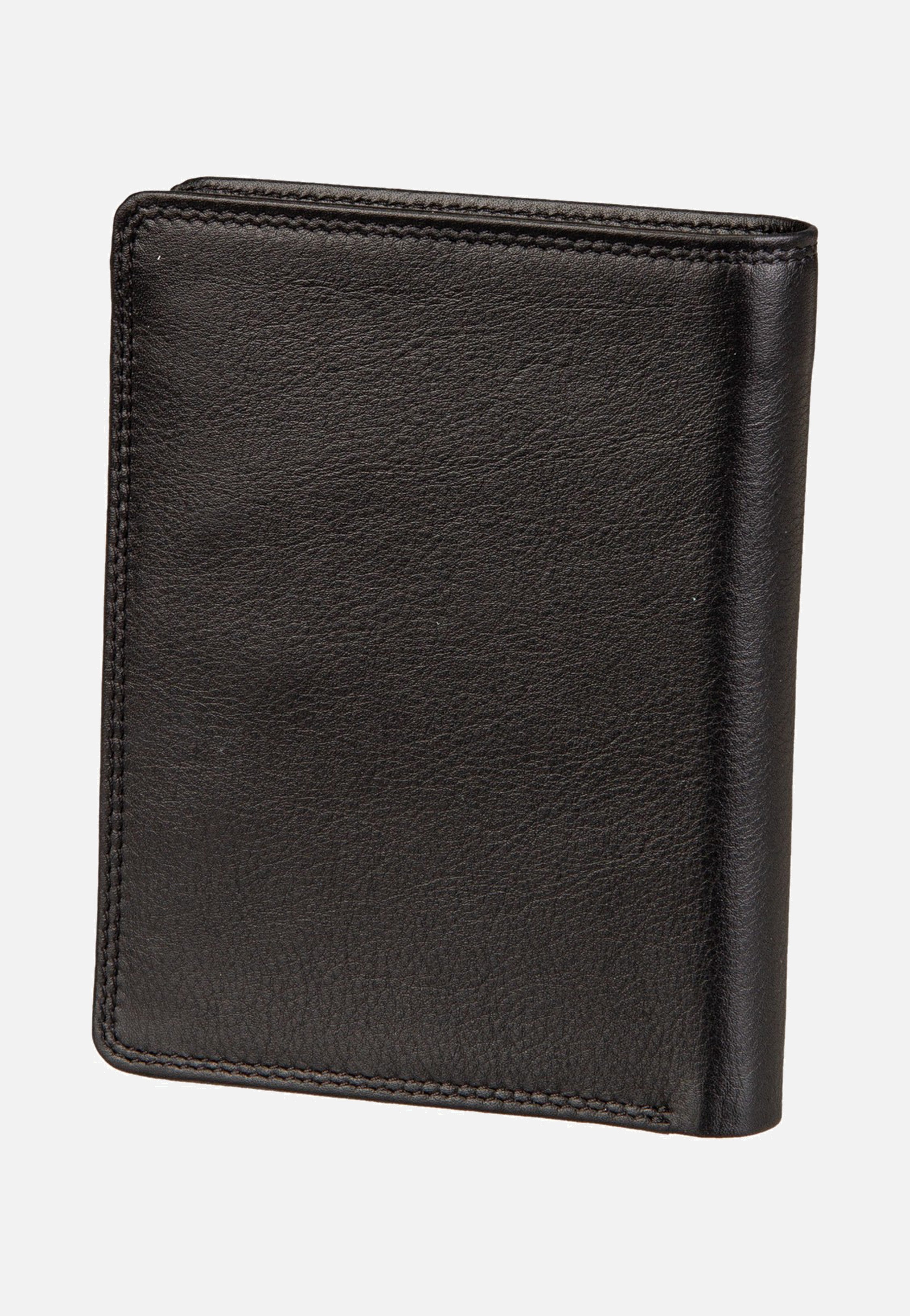 Braun Büffel Golf RFID Coin Wallet H 8Cs Black Portemonnaie