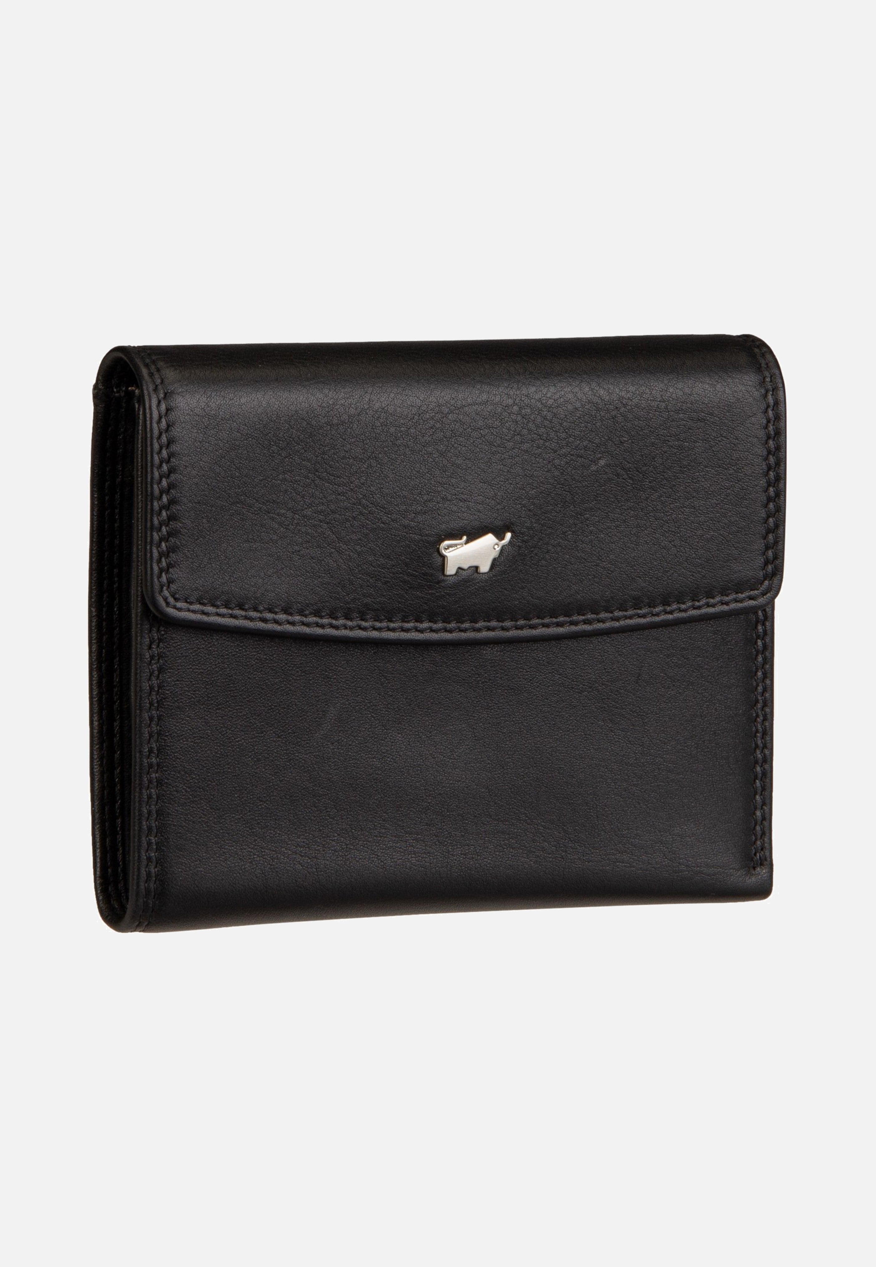 Braun Büffel Golf RFID Wallet M 8Cs Black Portemonnaie