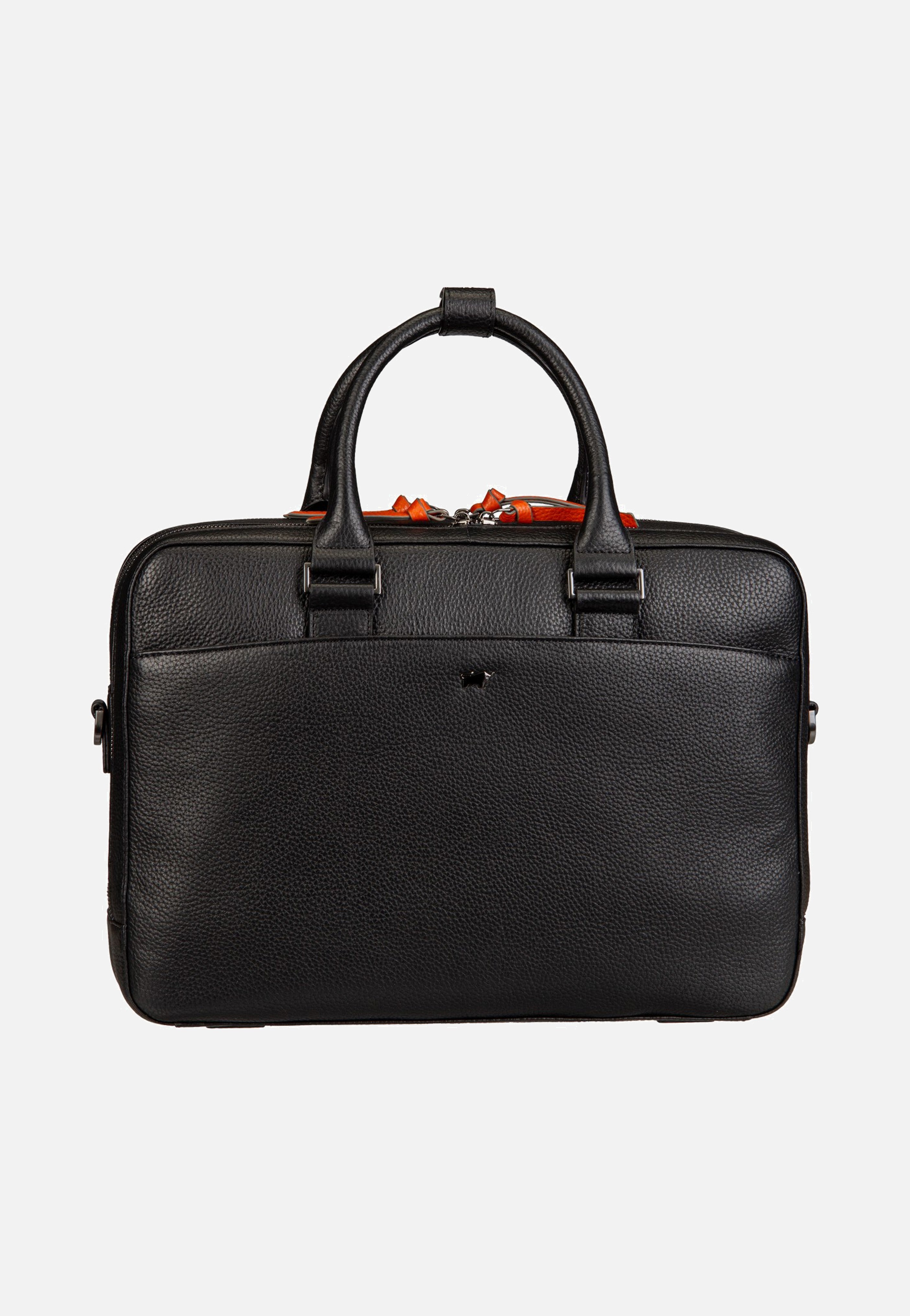 Braun Büffel Novara Business Bag L Schwarz Aktentasche
