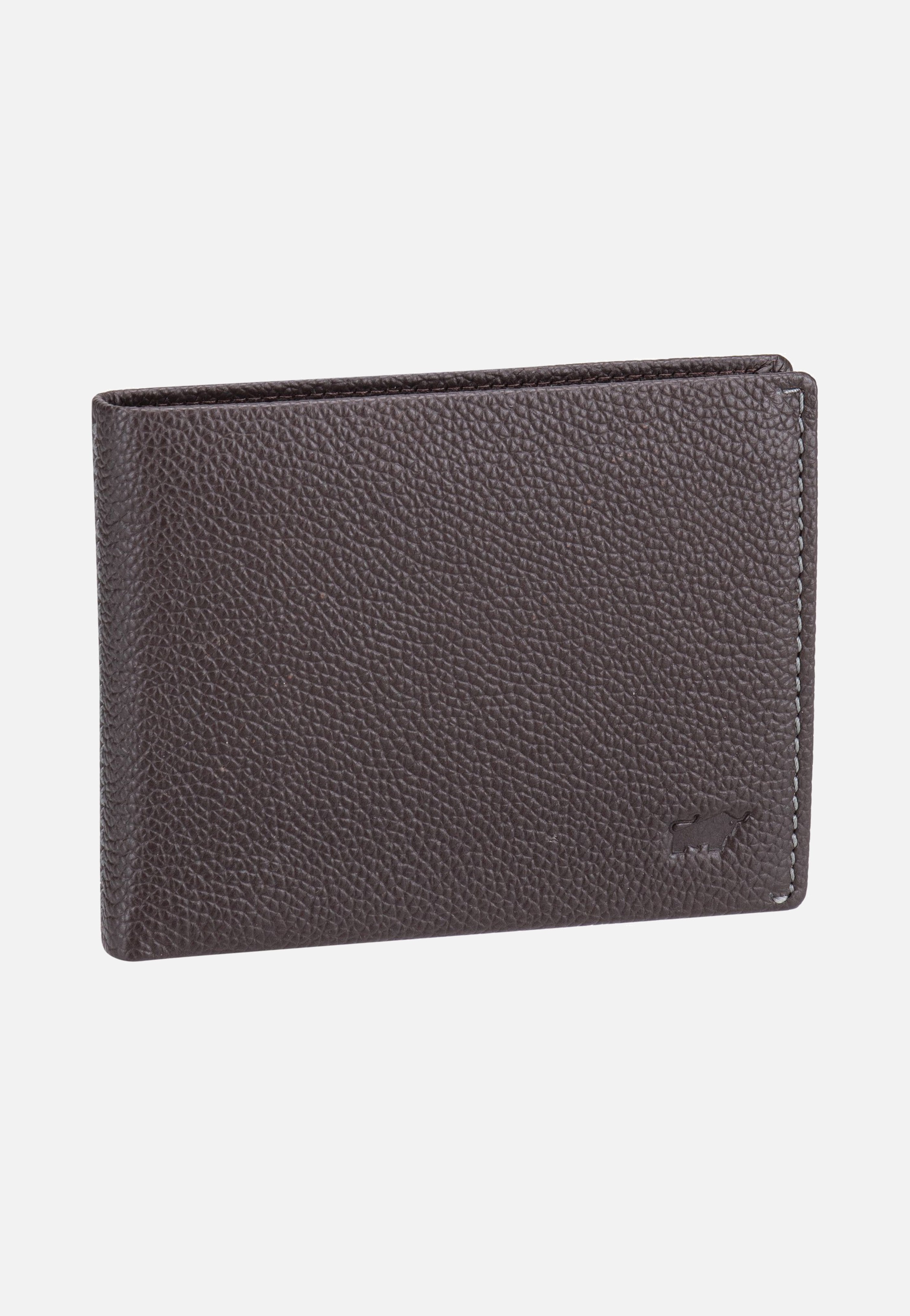 Braun Büffel Prato RFID 8CS Dunkelbraun Portemonnaie