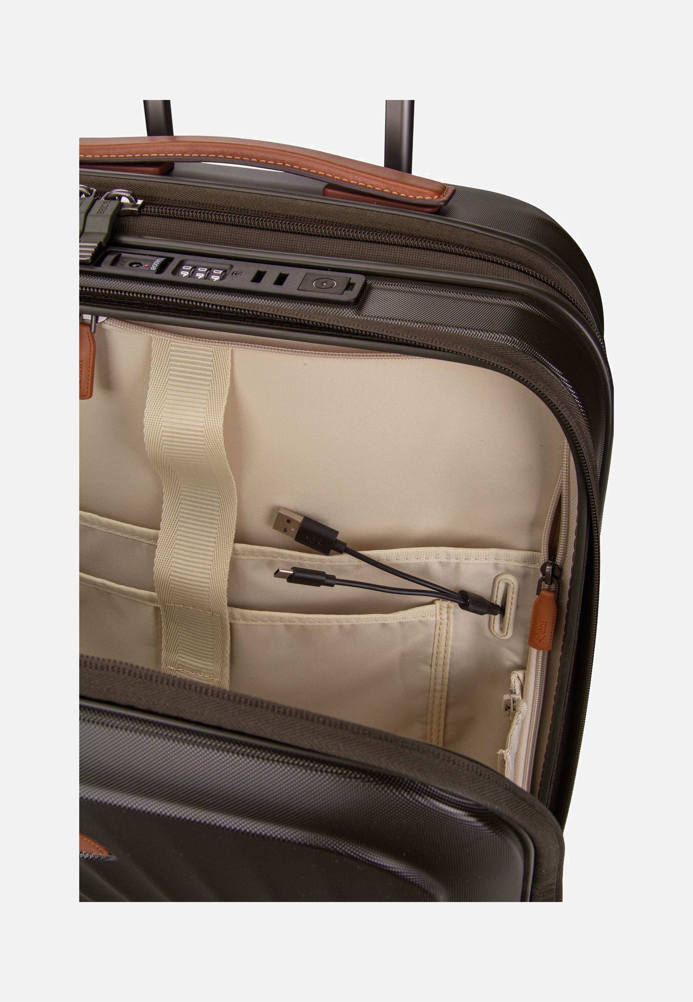 Bric's - Taormina Trolley 55 Exp.Vortasche Olivgrün - Suitcase | Neutral-Image