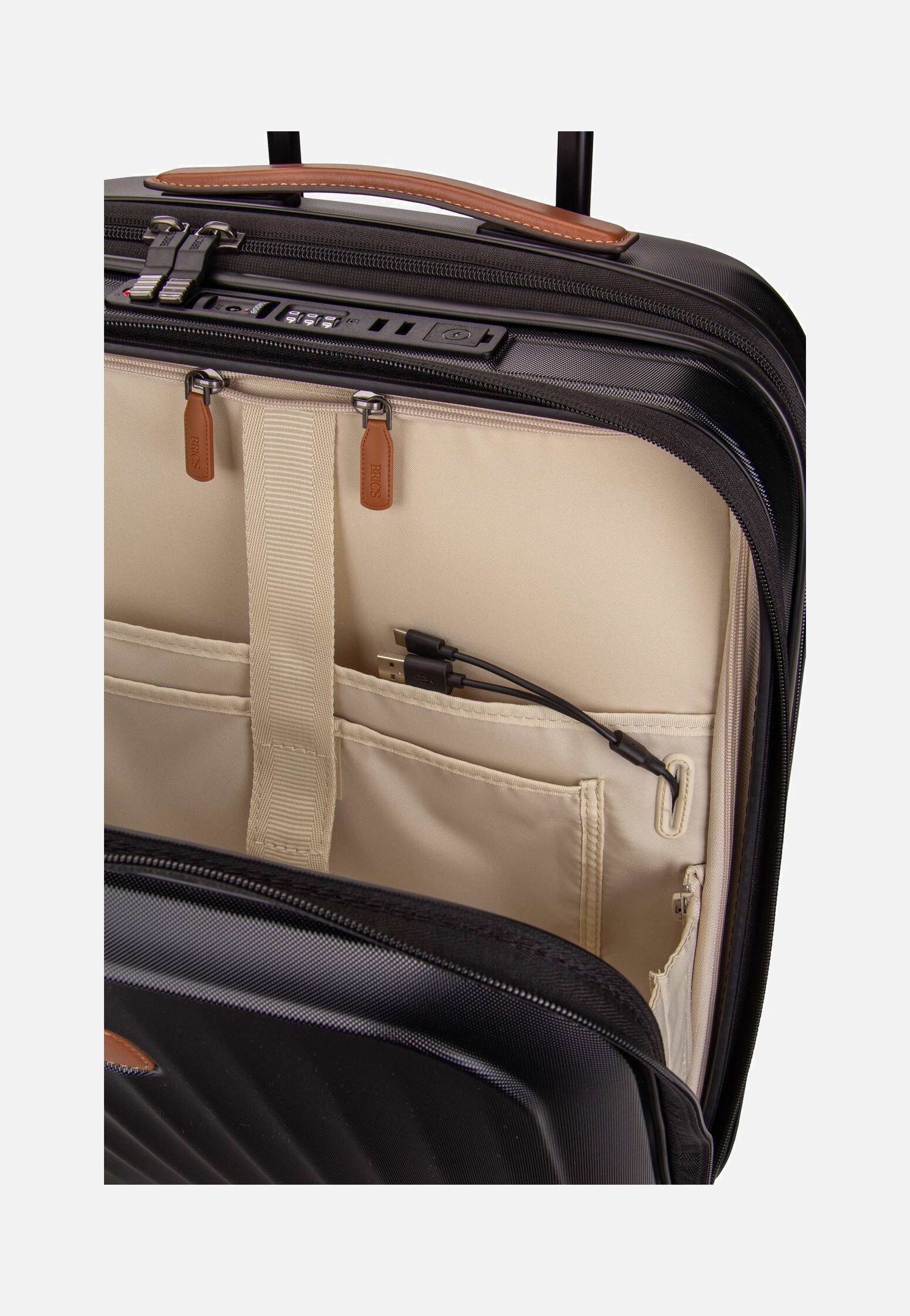 Bric's - Taormina Trolley 55 Exp.Vortasche Schwarz - Suitcase | Neutral-Image