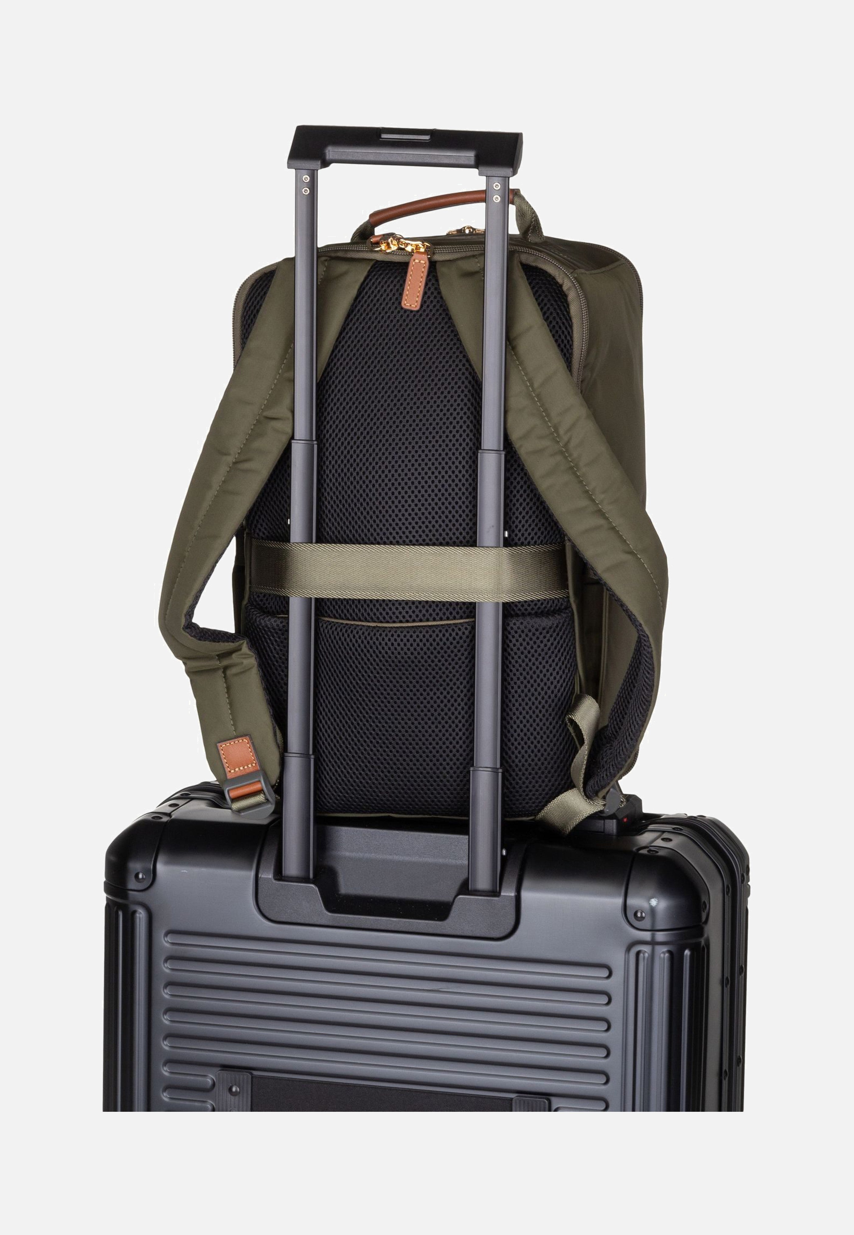 Bric's - X-Travel Underseat BP 45061 Olive - Travel Backpack | Neutral-Image