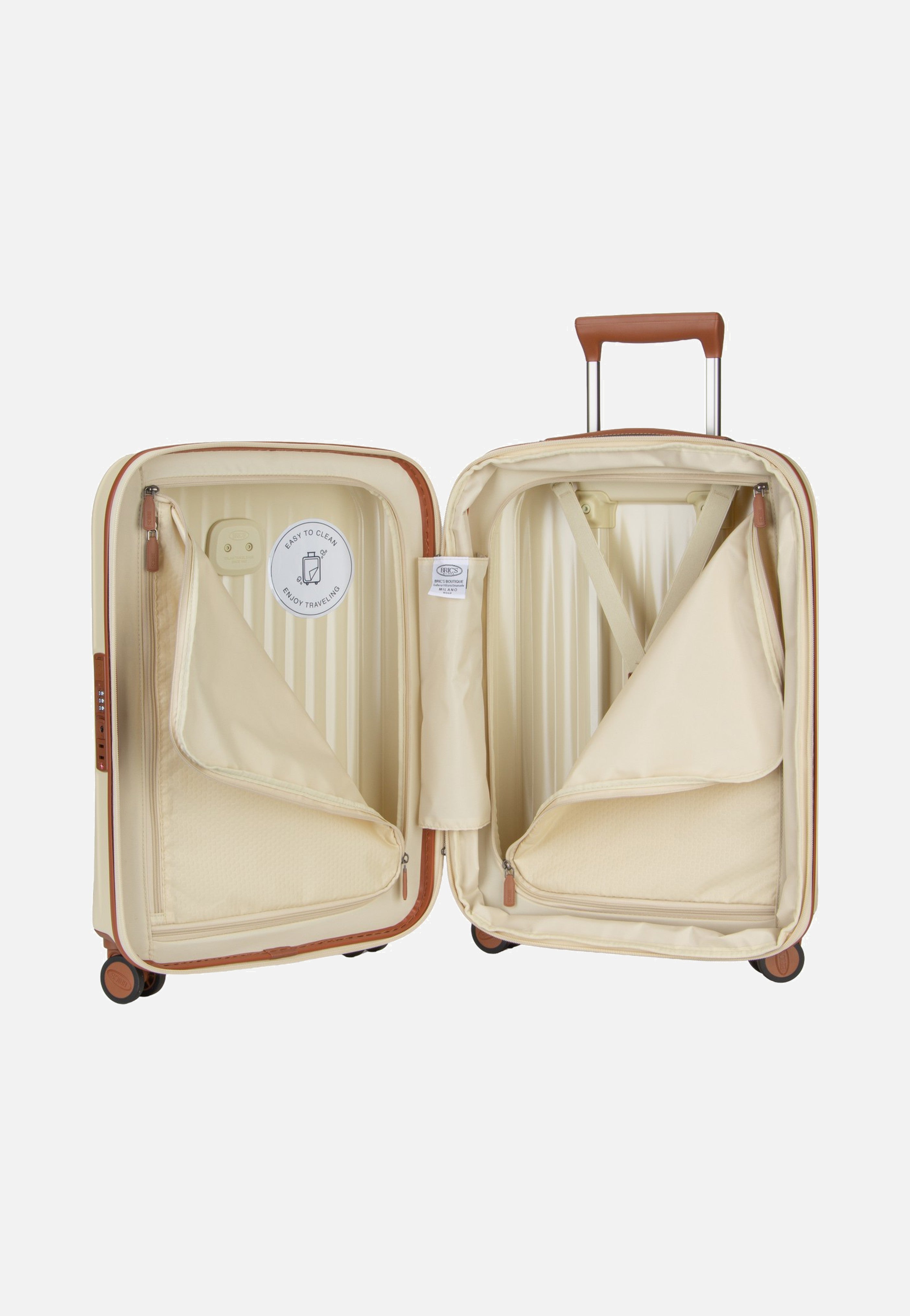 Bric's - Taormina Trolley 55 Exp Cream - Suitcase | Neutral-Image