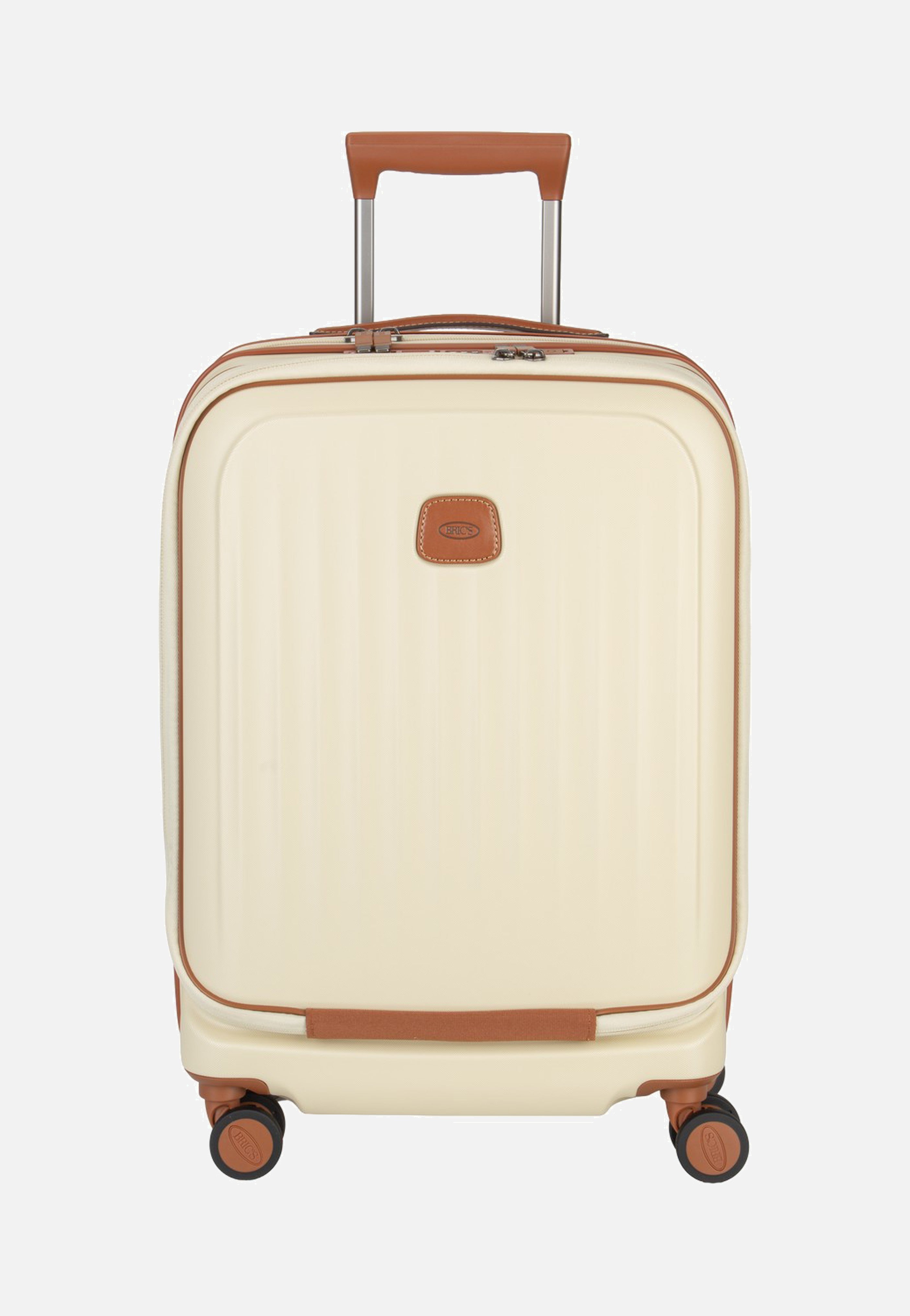Bric's Taormina Trolley 55 Exp Vortasche Cream Koffer