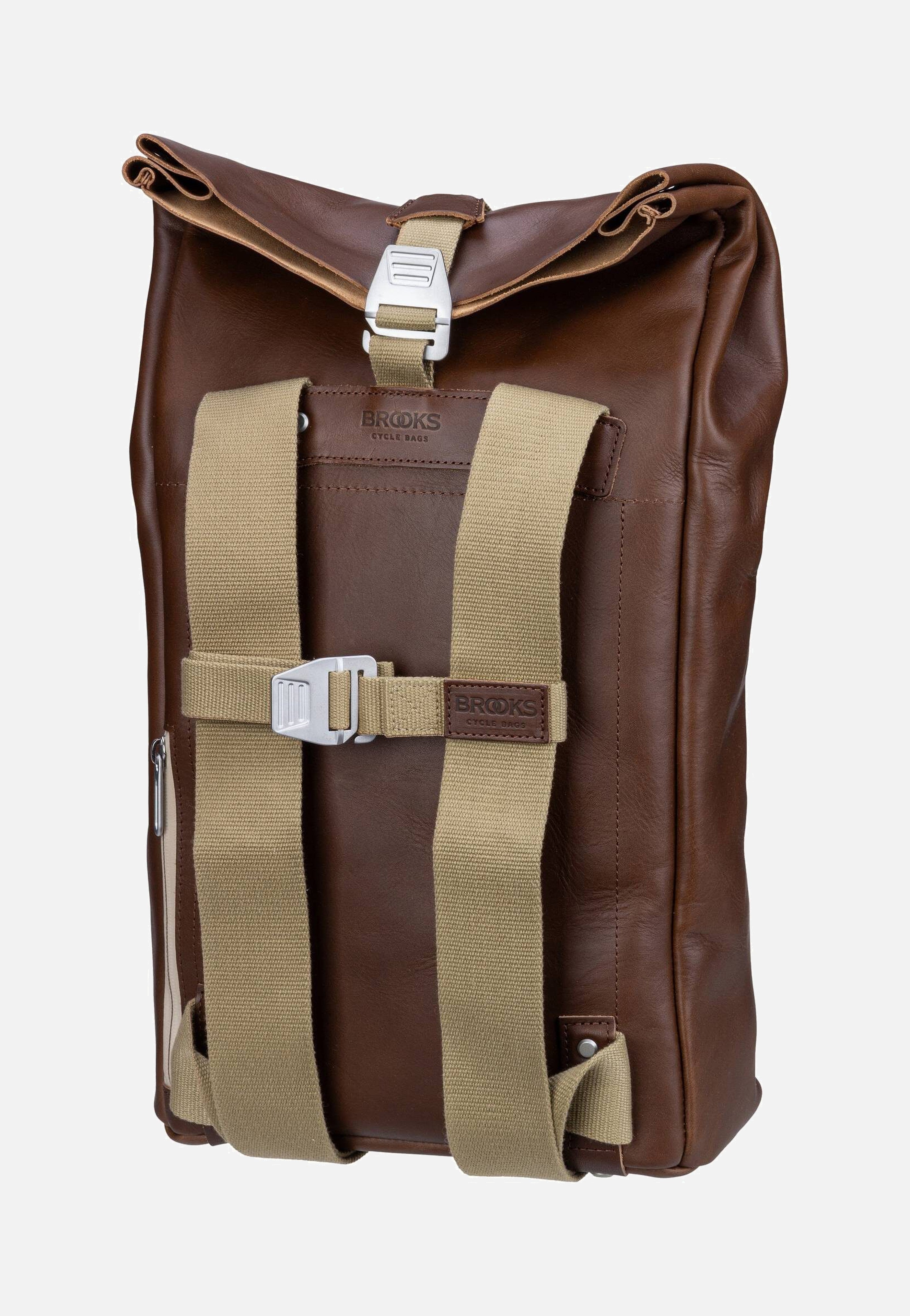 Brooks England - Pickwick Leather 12 L Dark Tan - Backpack | Neutral-Image