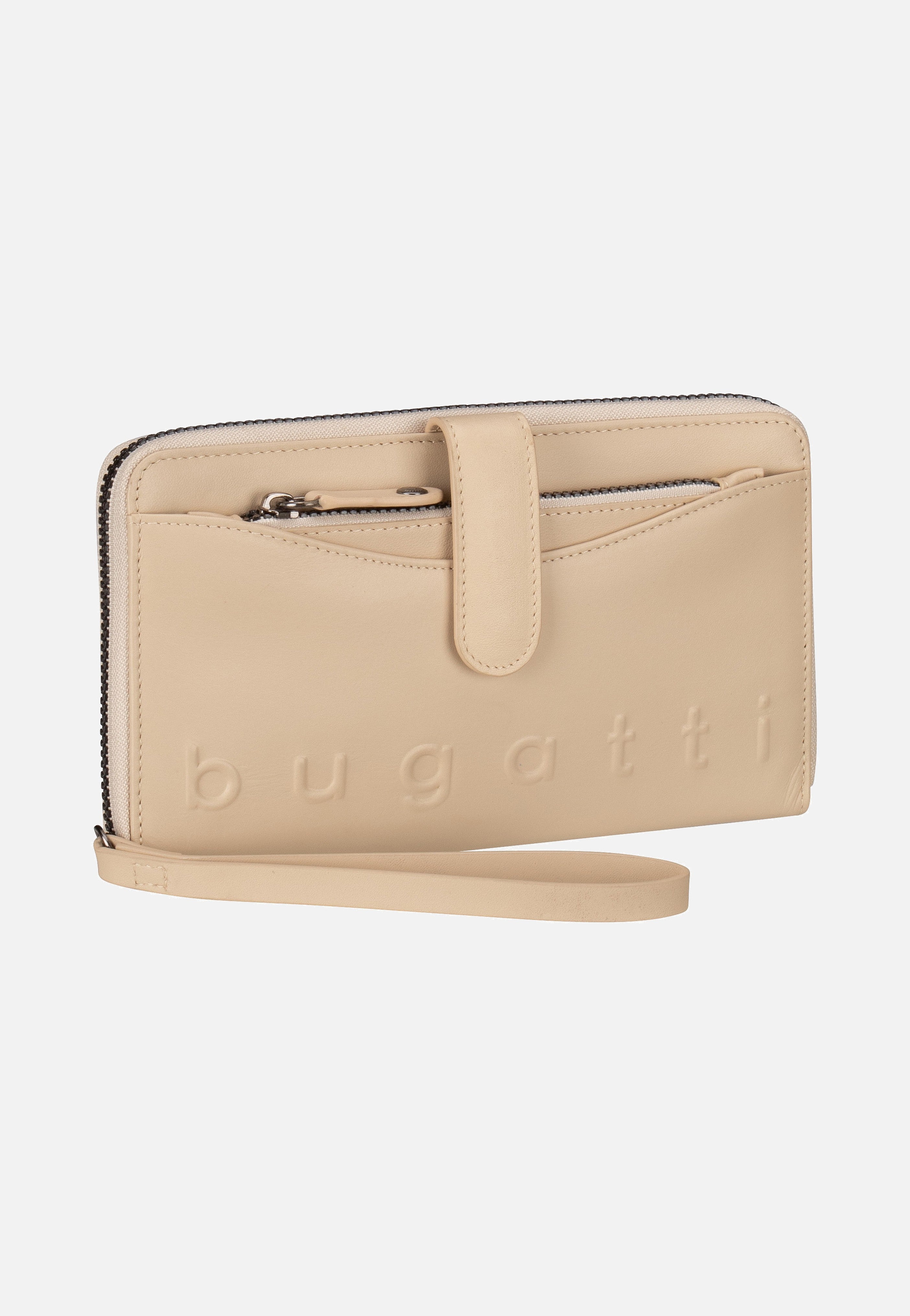 Bugatti Daphne Tote Bag XS Color Beige. Borsetta In Pelle 100% Mucca, 19x15x10 Cm. Con Tracolla Rimovibile, Perfetta Per Uscire Elegante.
