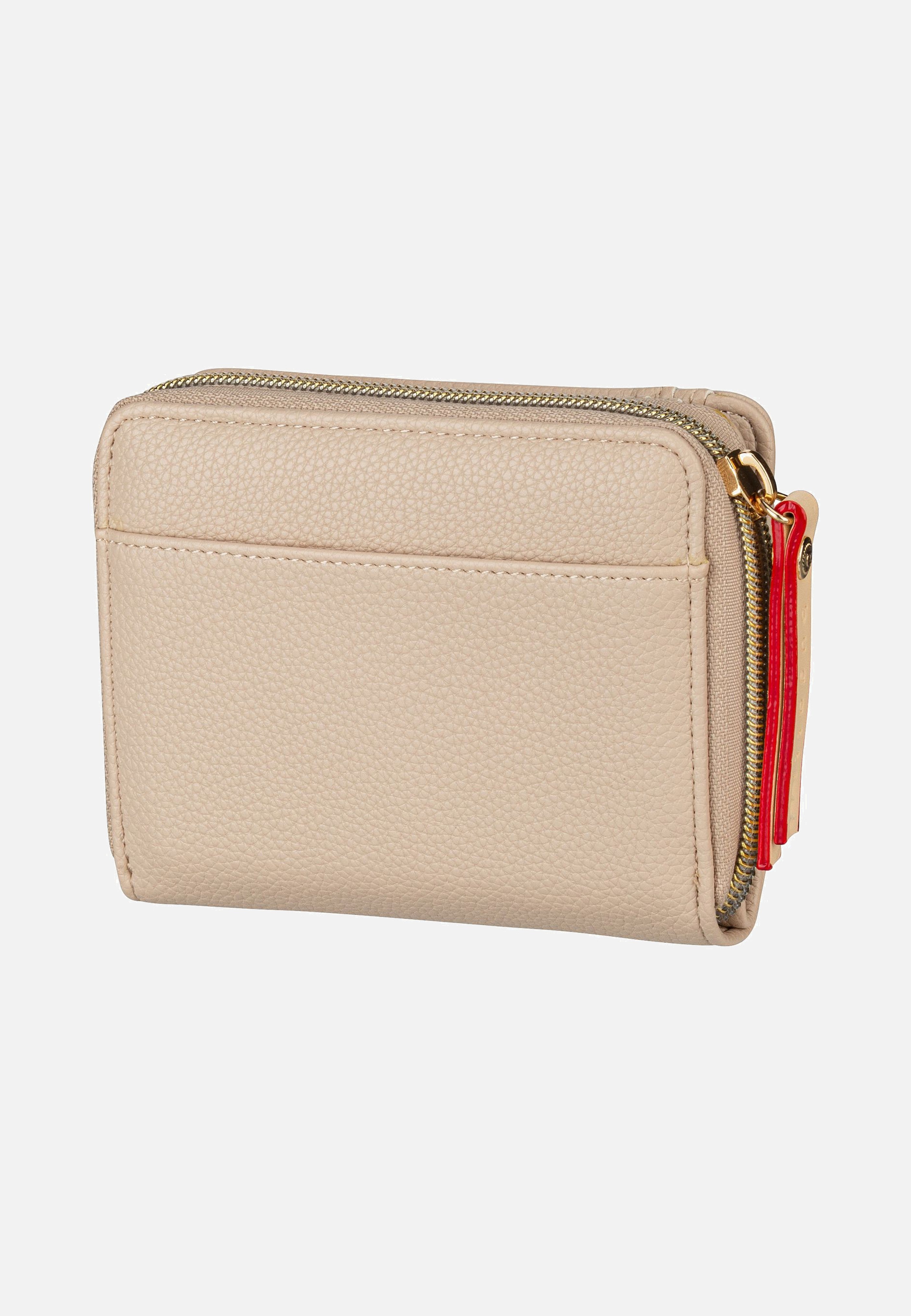 Bugatti Ella Zipped Ladies Purse Beige Portemonnaie