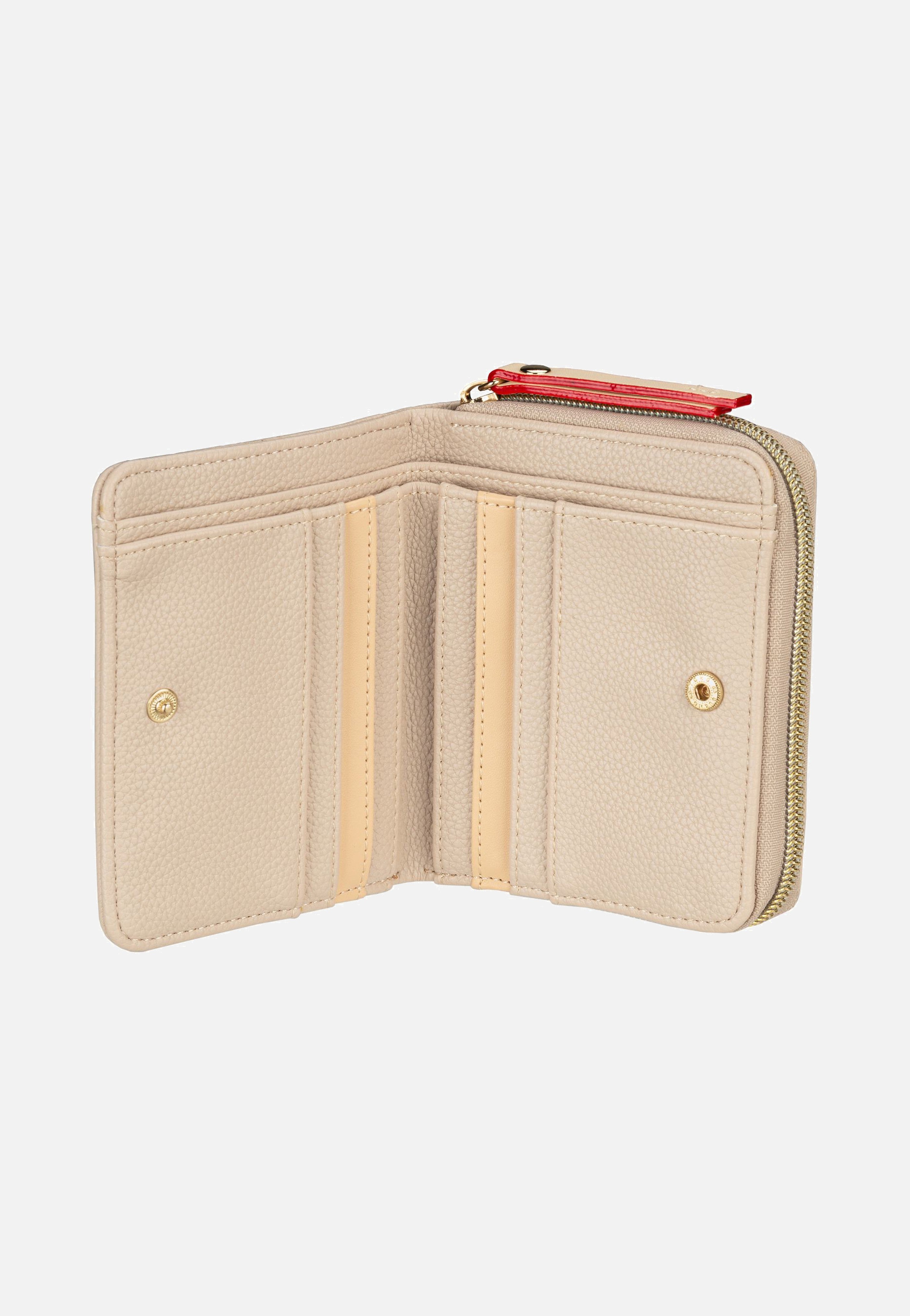 Bugatti Ella Zipped Ladies Purse Beige Portemonnaie