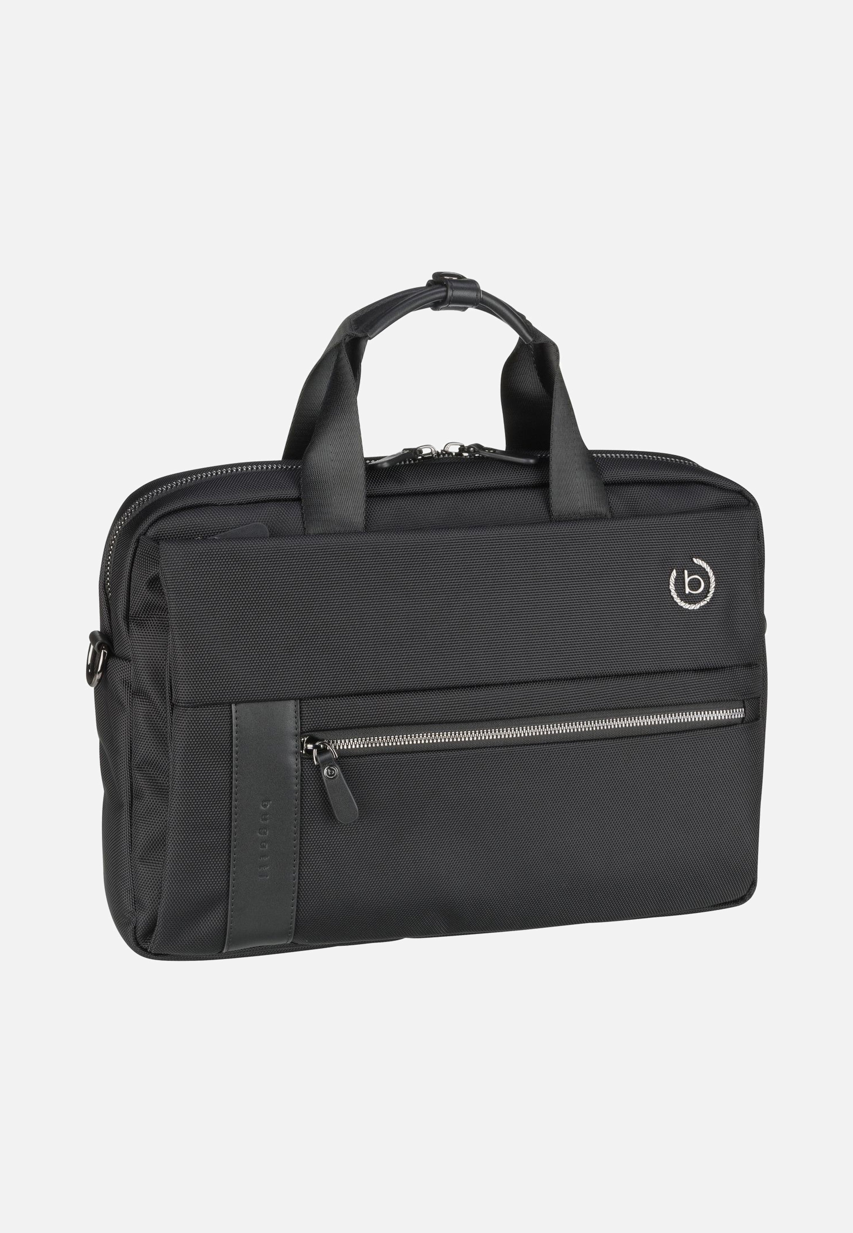 Bugatti Nero Workbag Medium Schwarz Aktentasche
