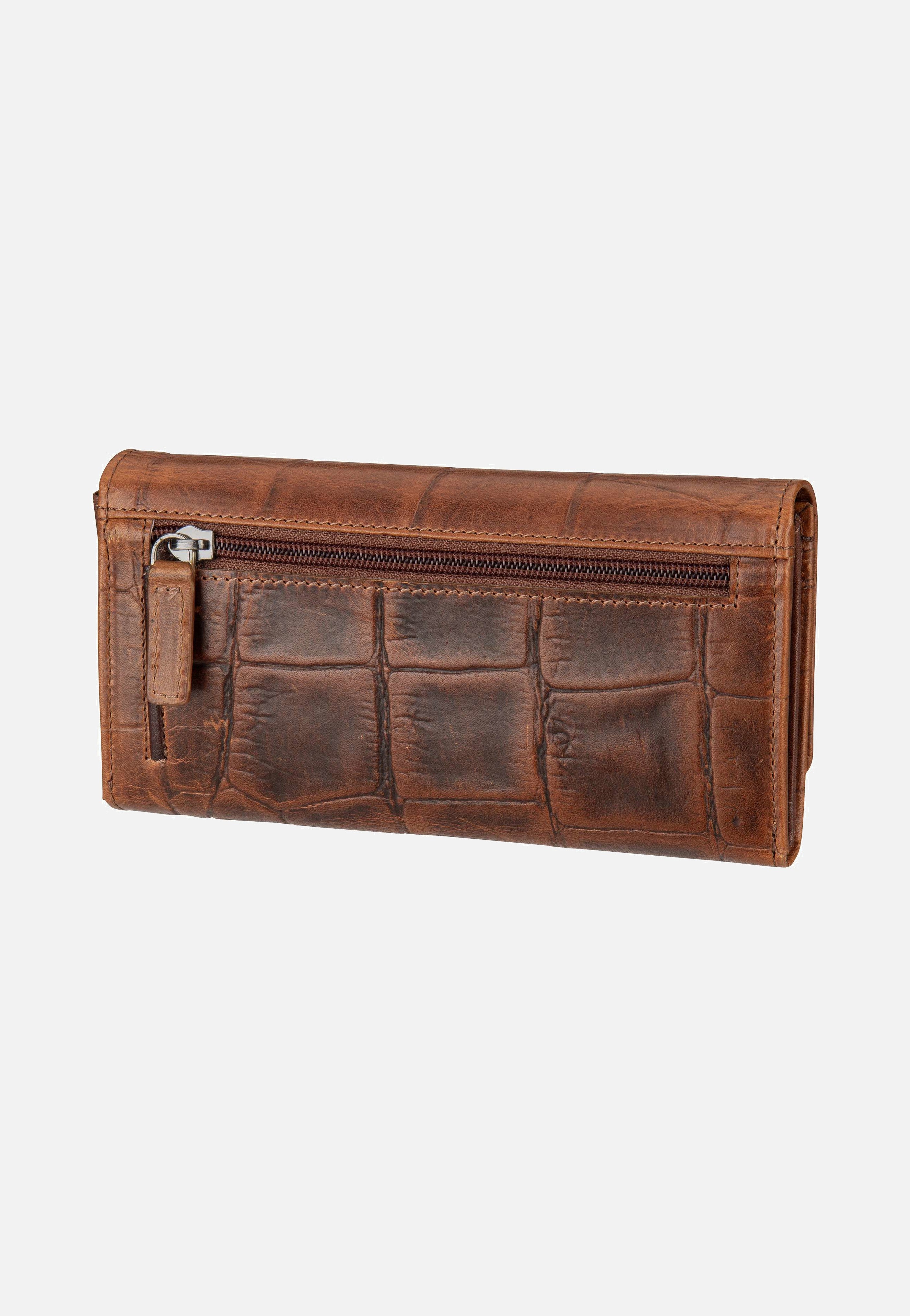 Bugatti - Nevio Ladies Long With Flap Cognac - Wallet | Women-Image