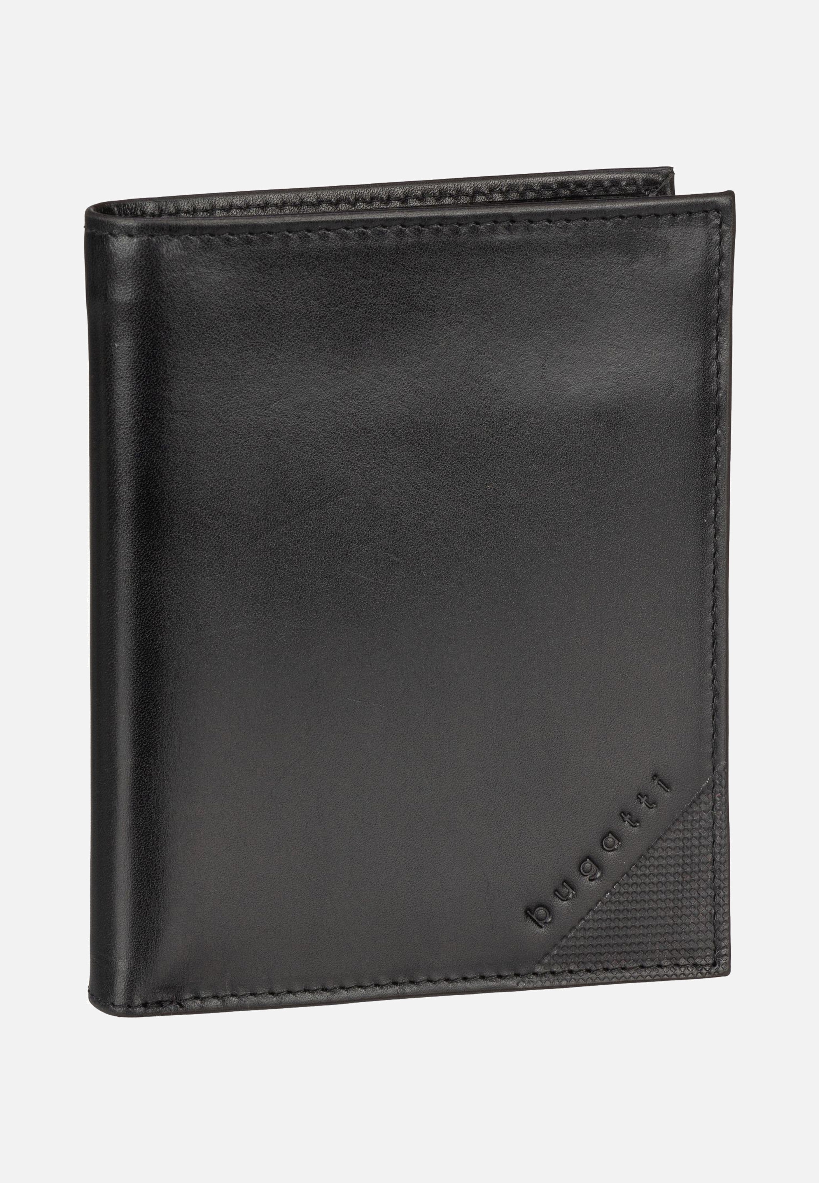 Bugatti - Nobile Vertical with Flap Schwarz - Wallet | Men-Image