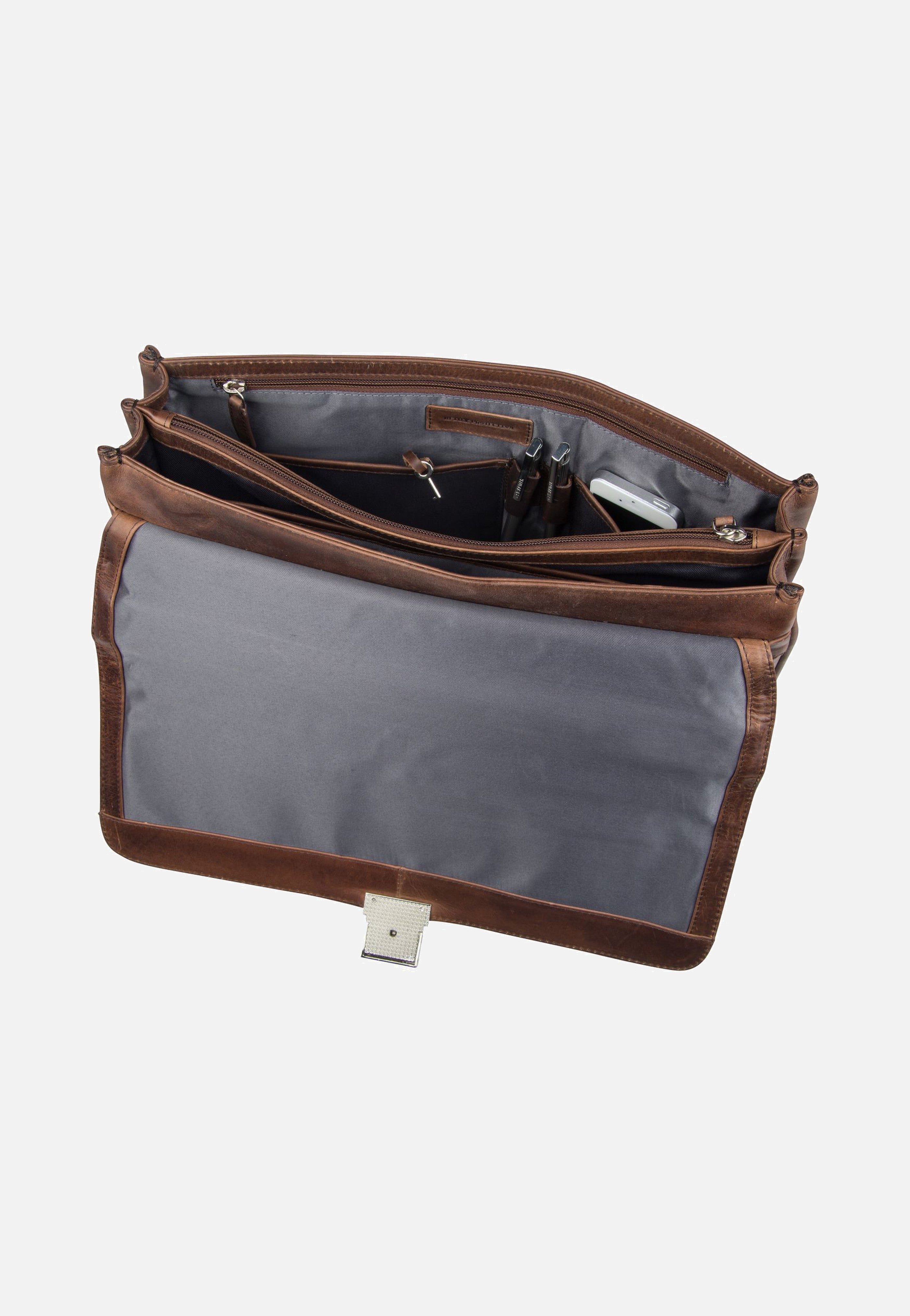 Bugatti - Romano Medium Braun - Briefcase | Men-Image