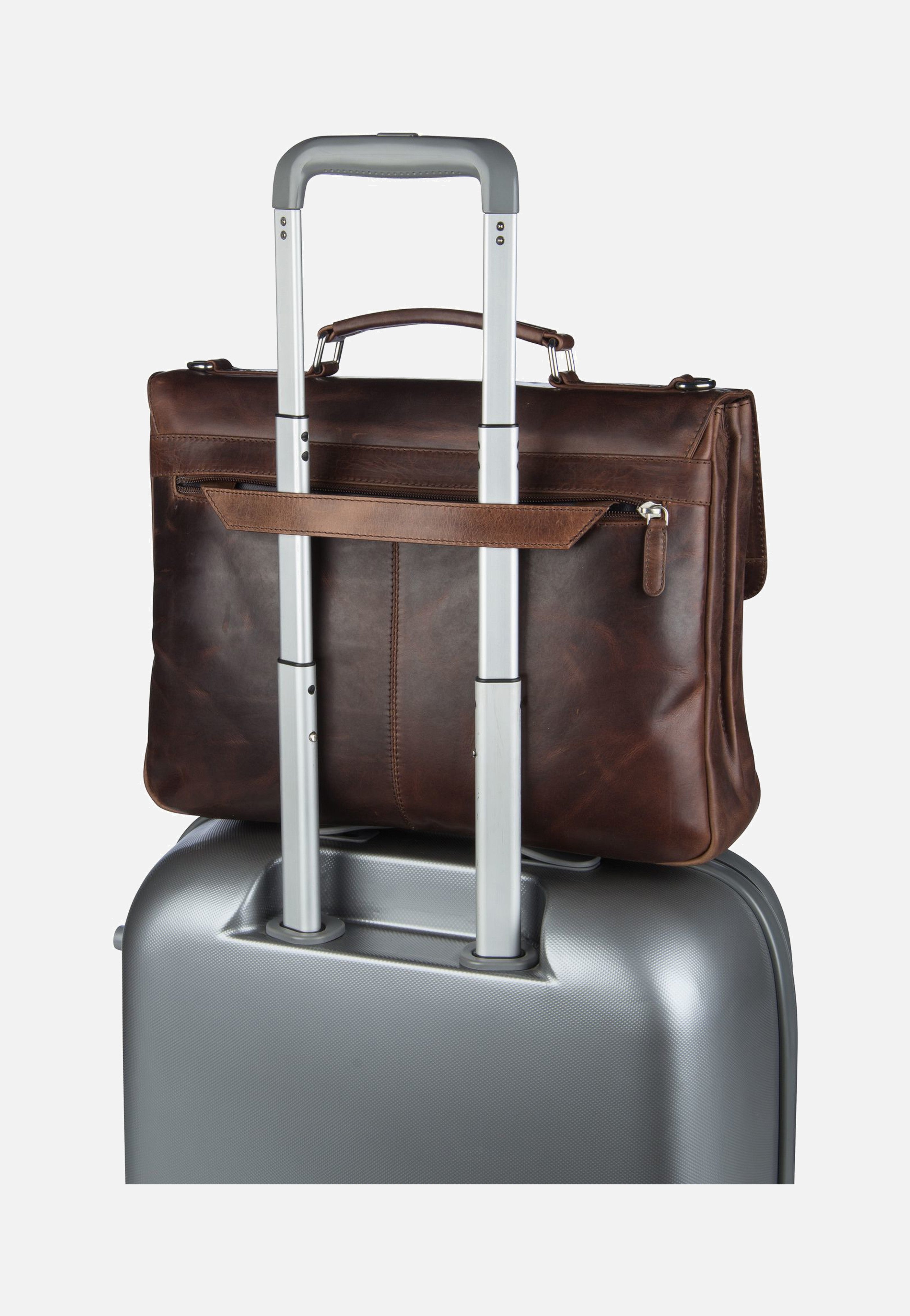 Bugatti - Romano Medium Braun - Briefcase | Men-Image