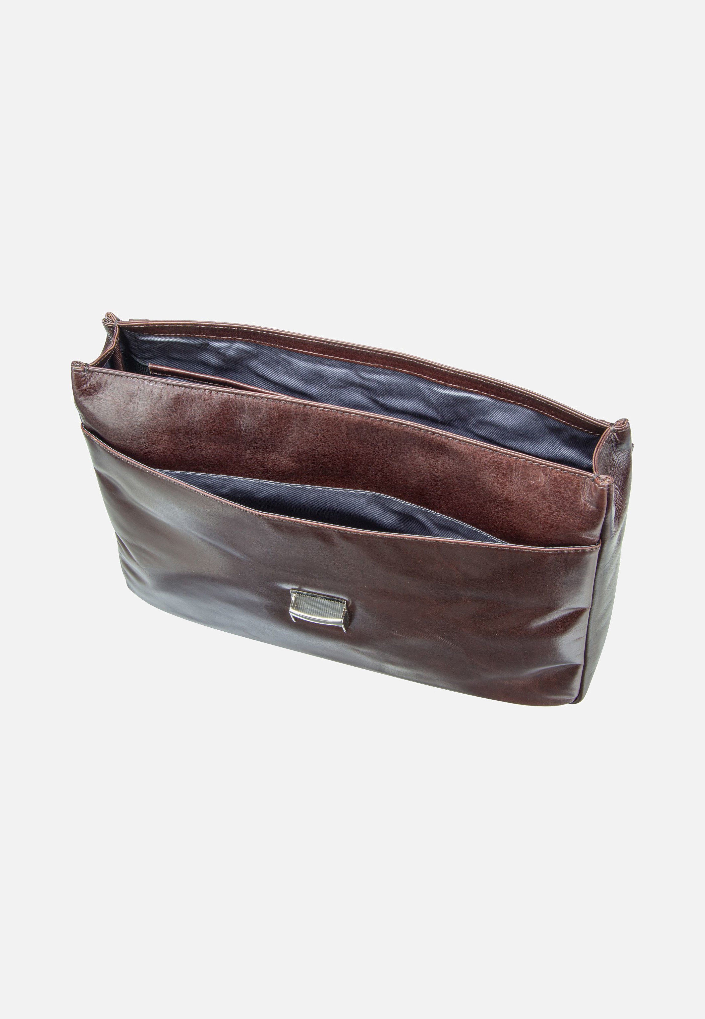 Bugatti Romano Small Braun Aktentasche