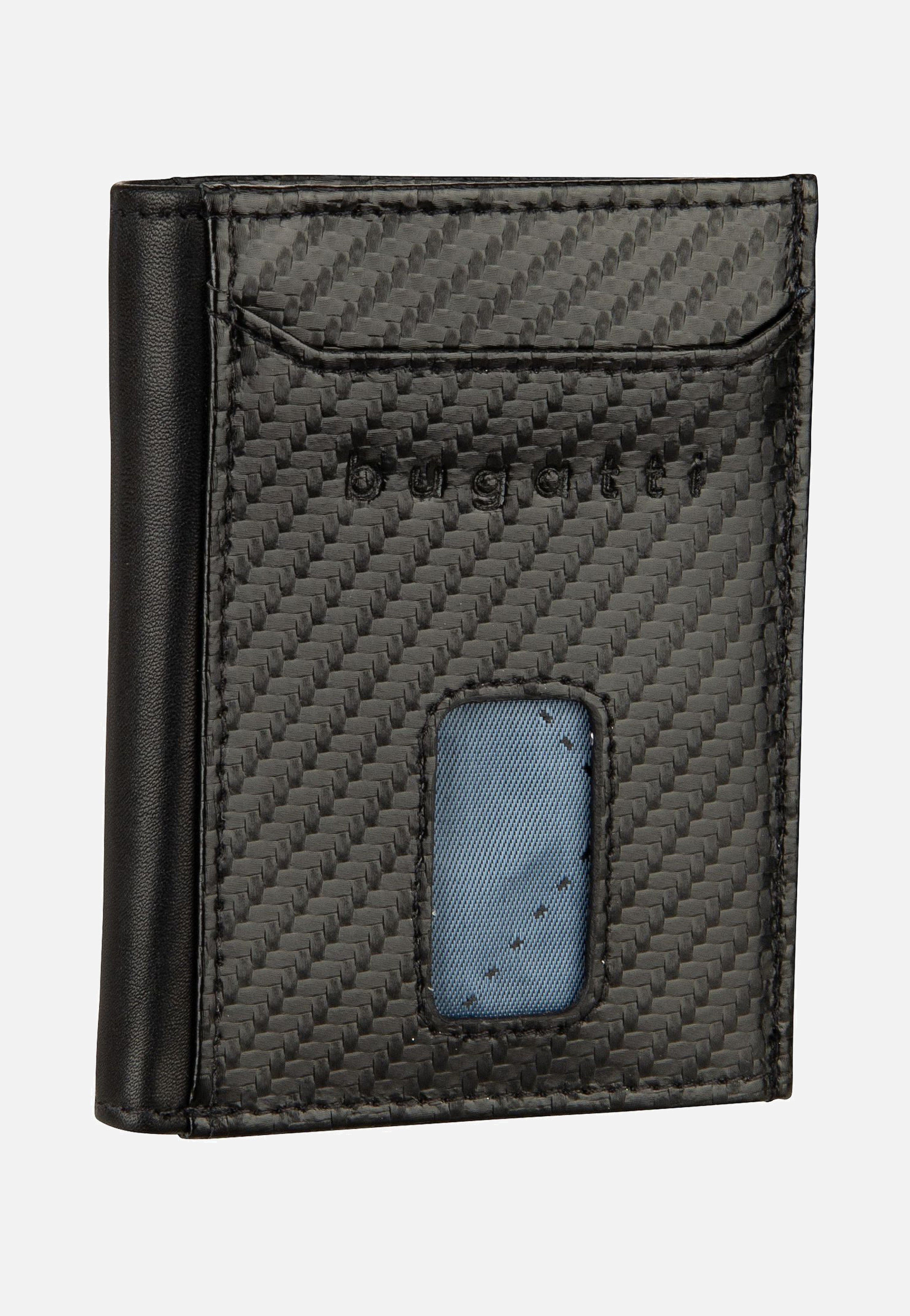 Bugatti - Secure Slim Mini 1490C Schwarz - Card Holder | Neutral-Image