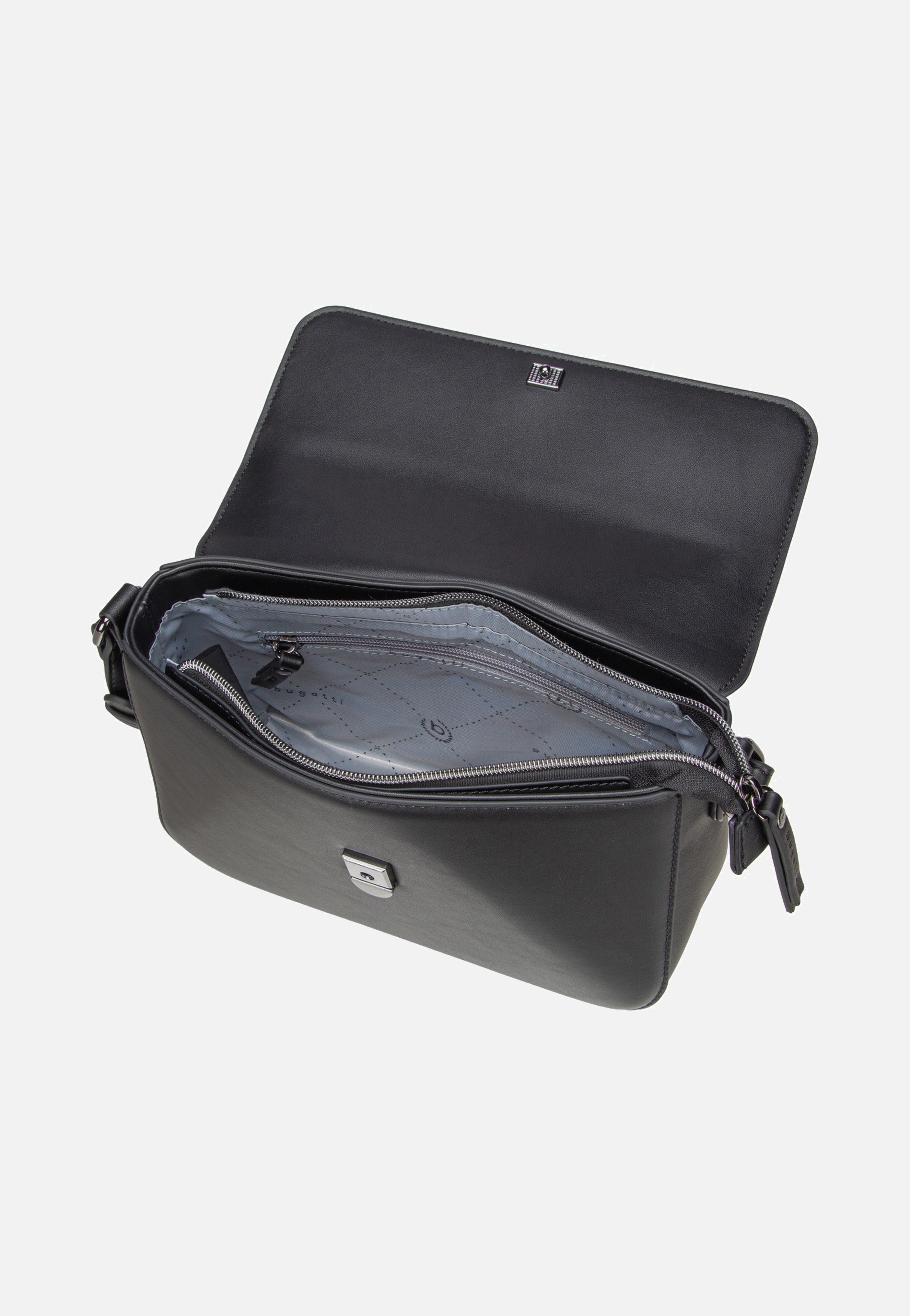 Bugatti Almata Shoulder Bag M Black Schultertasche