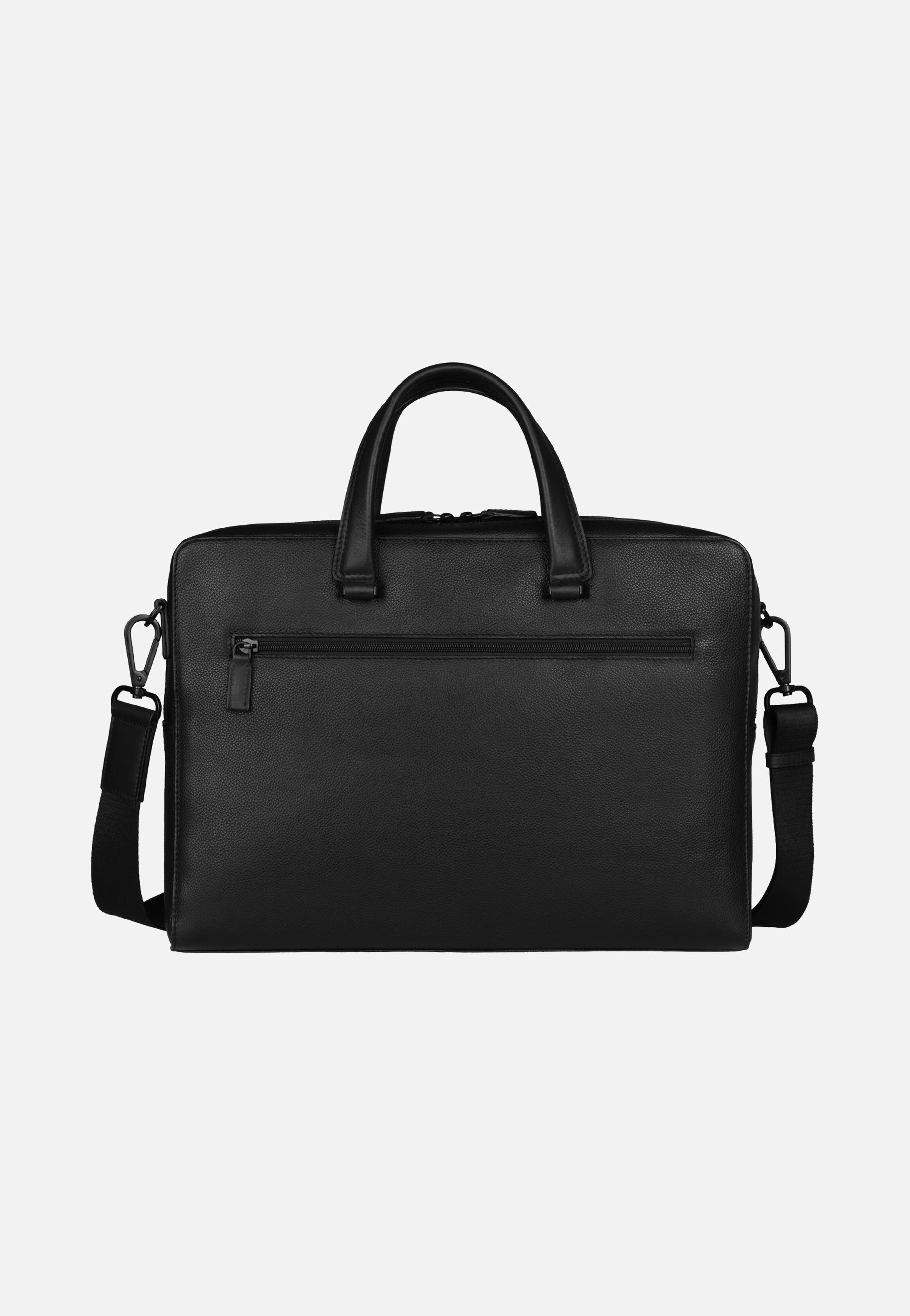 Bugatti Black Briefcase Black Briefcase
