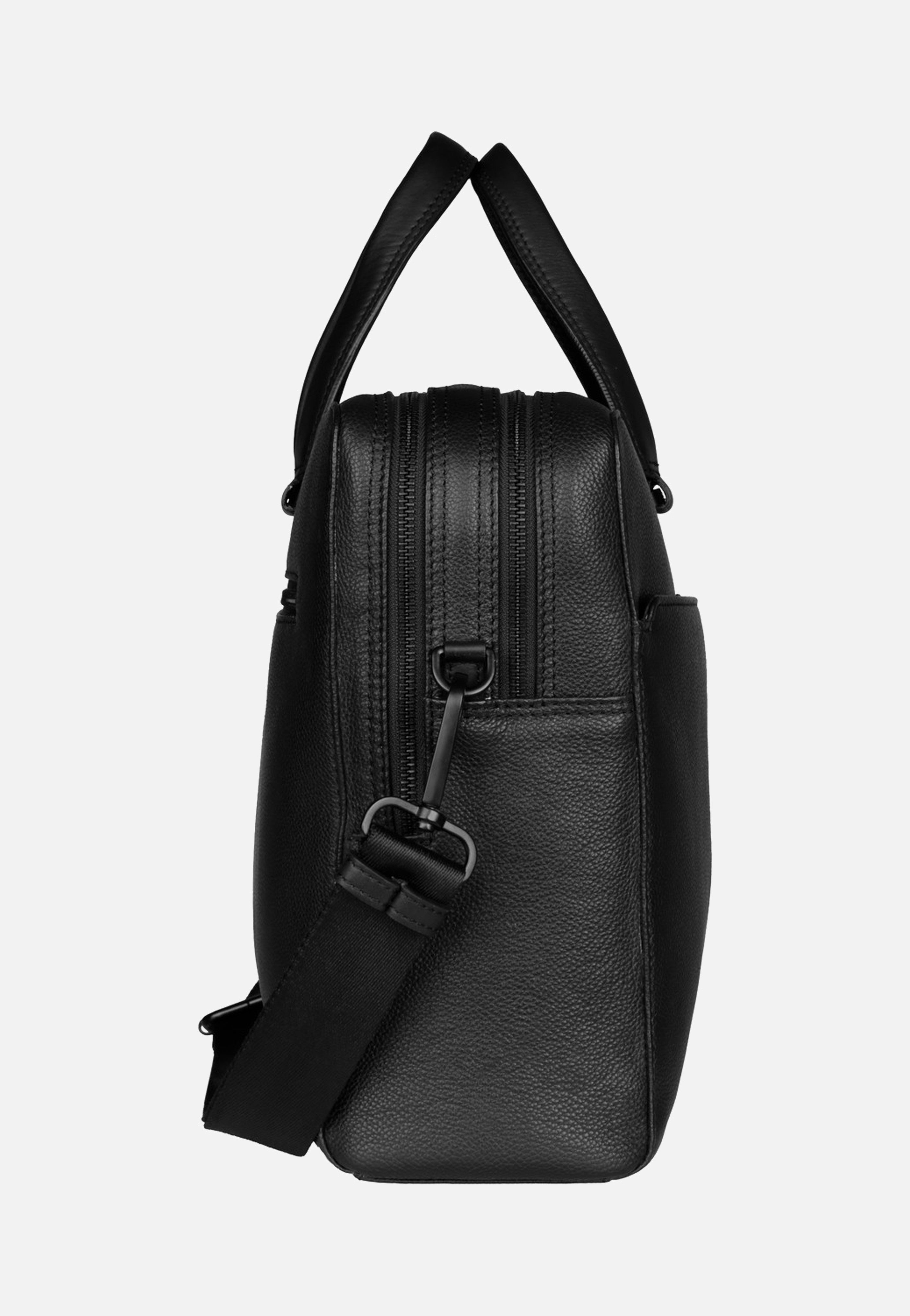 Bugatti - Black Briefcase Large Black - Briefcase | Men-Image