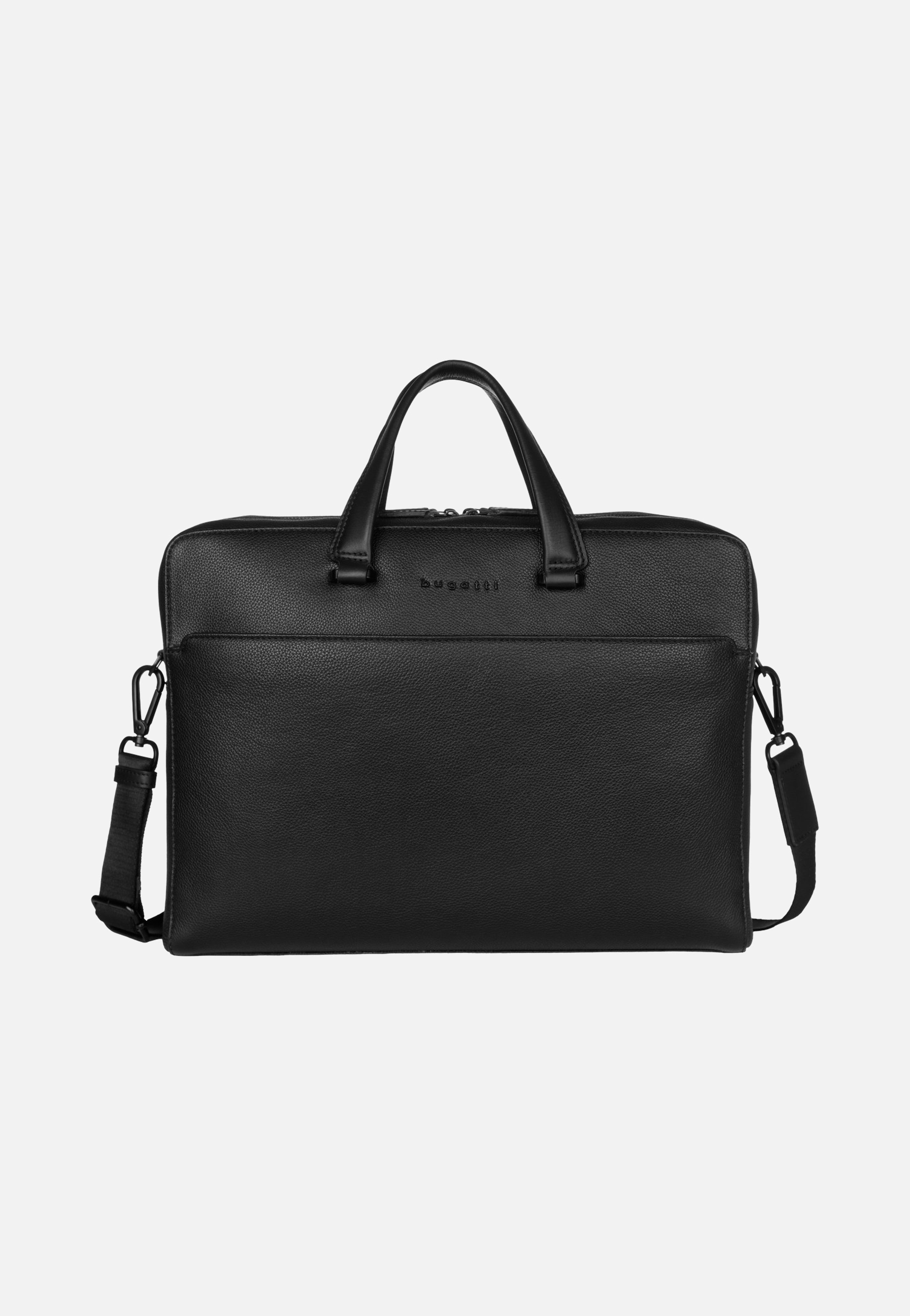 Bugatti - Black Briefcase Large Black - Briefcase | Men-Image