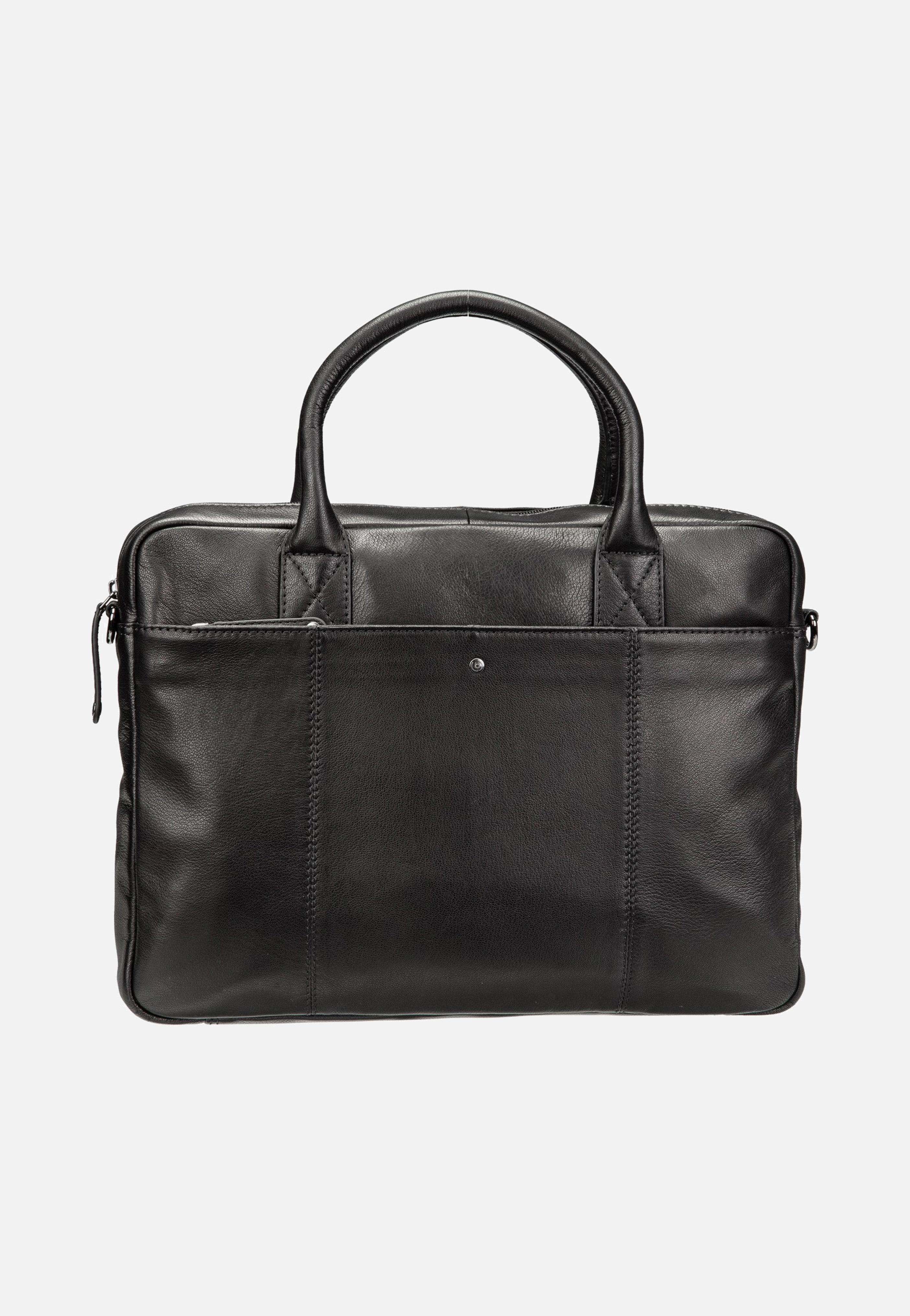 Bugatti Black Magic Briefcase Black Aktentasche