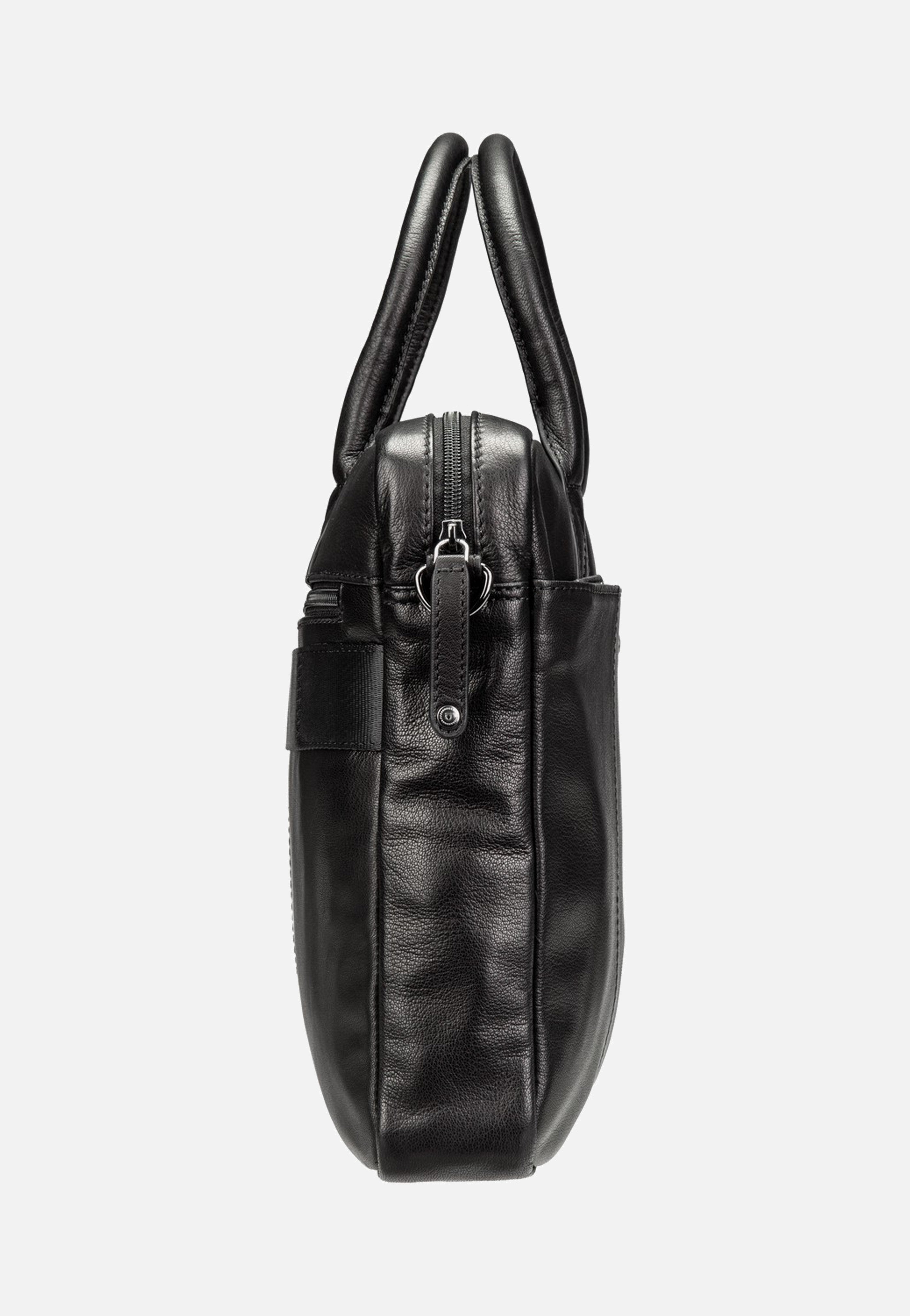 Bugatti Black Magic Briefcase Black Aktentasche