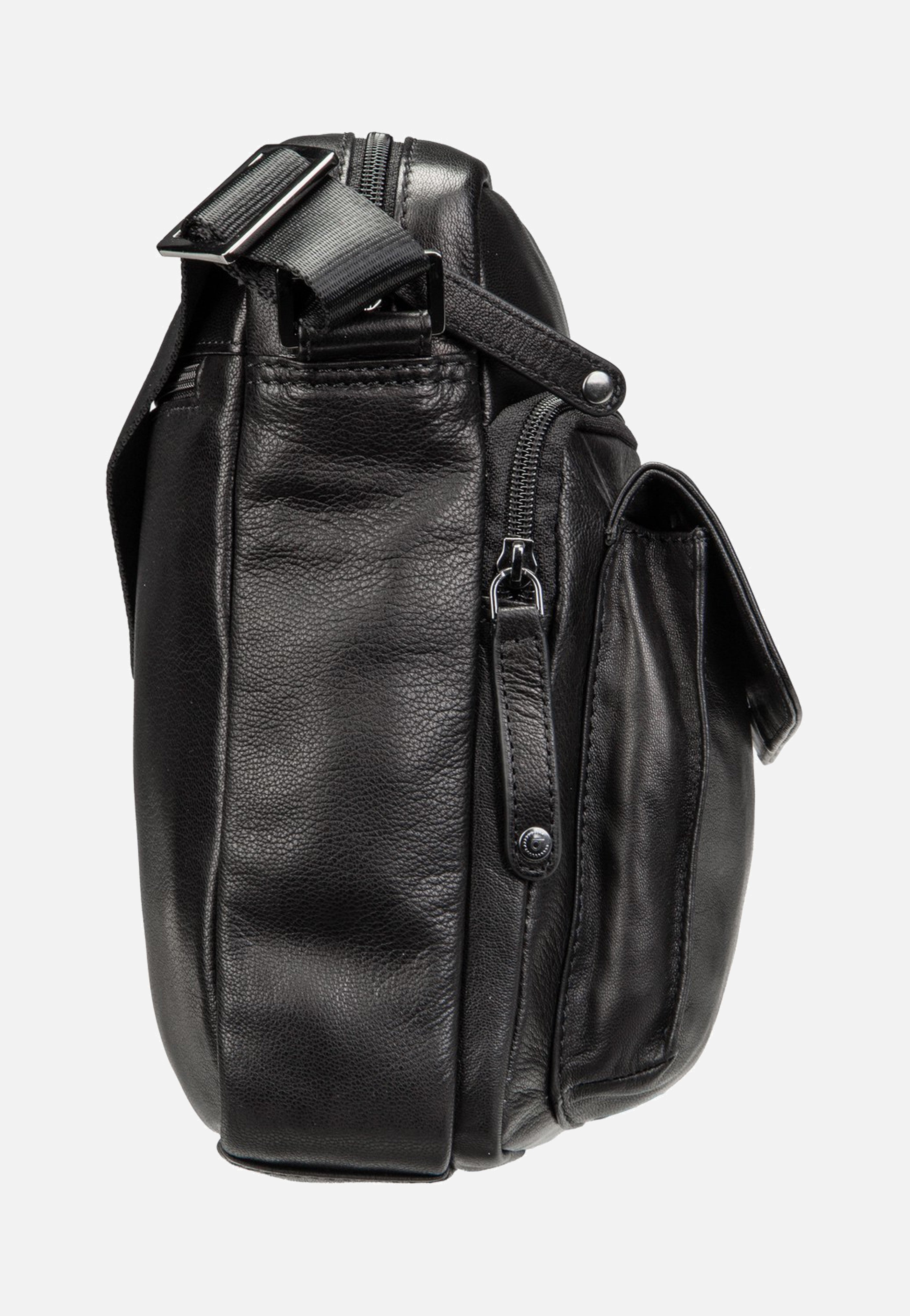 Bugatti - Black Magic Shoulder Bag Large Black - Crossbody Bag | Men-Image