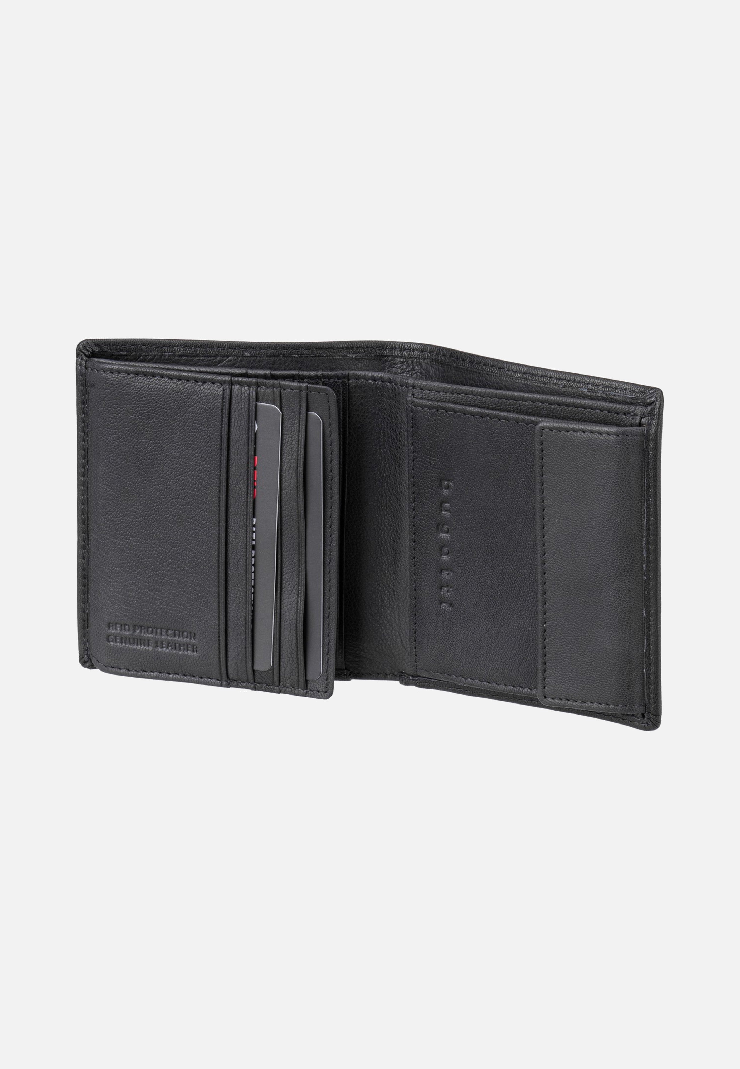 Bugatti Black Magic Upright Wallet Black Portemonnaie