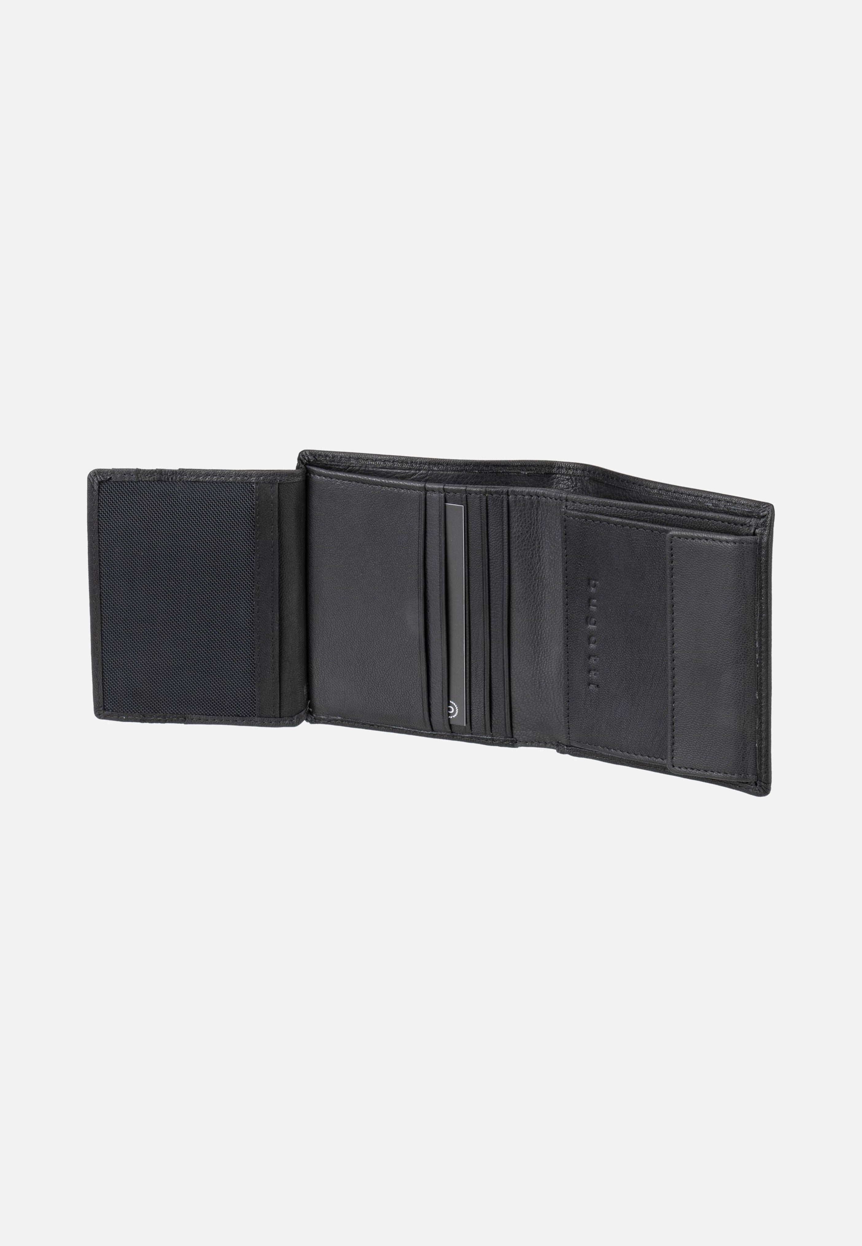 Bugatti Black Magic Upright Wallet Black Portemonnaie