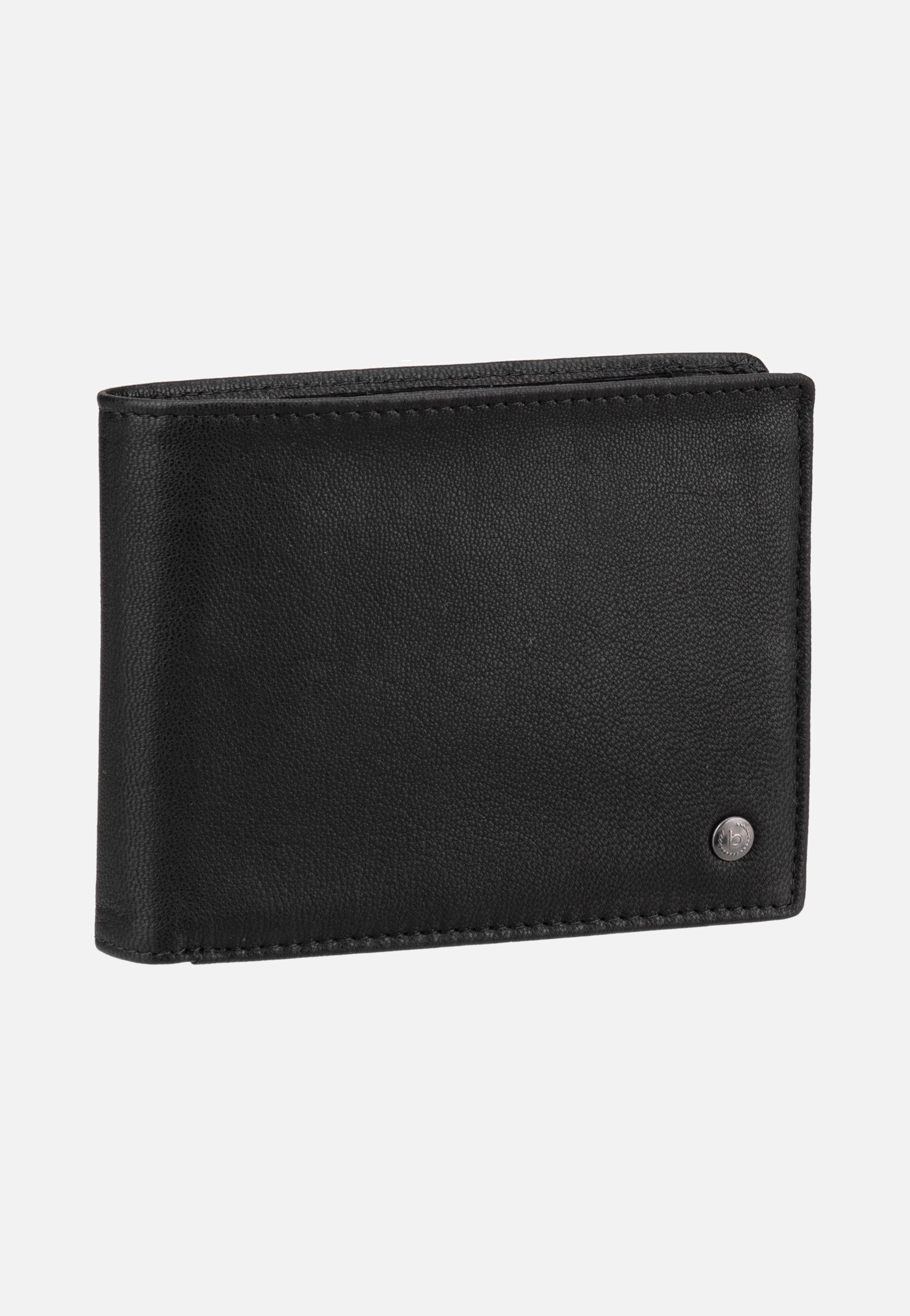 Bugatti Black Magic Wallet With Flap Black Portemonnaie