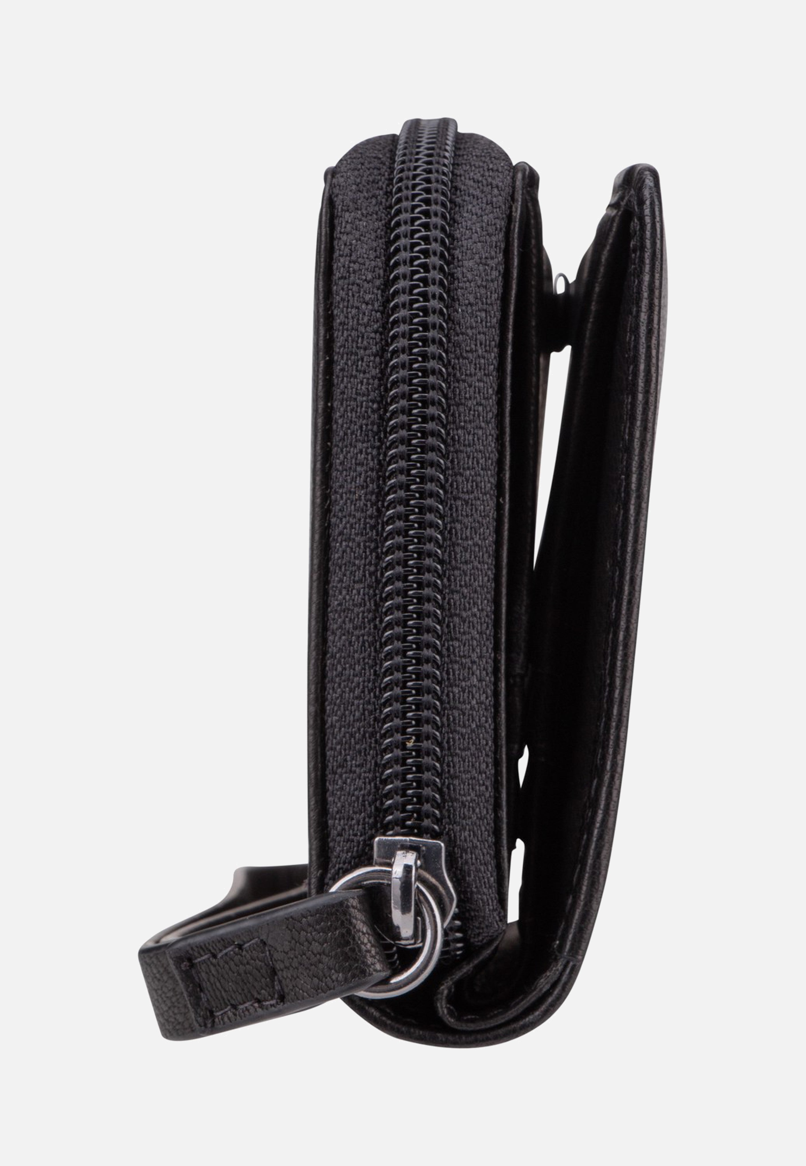 Bugatti Black Magic Zip Wallet Black Portemonnaie