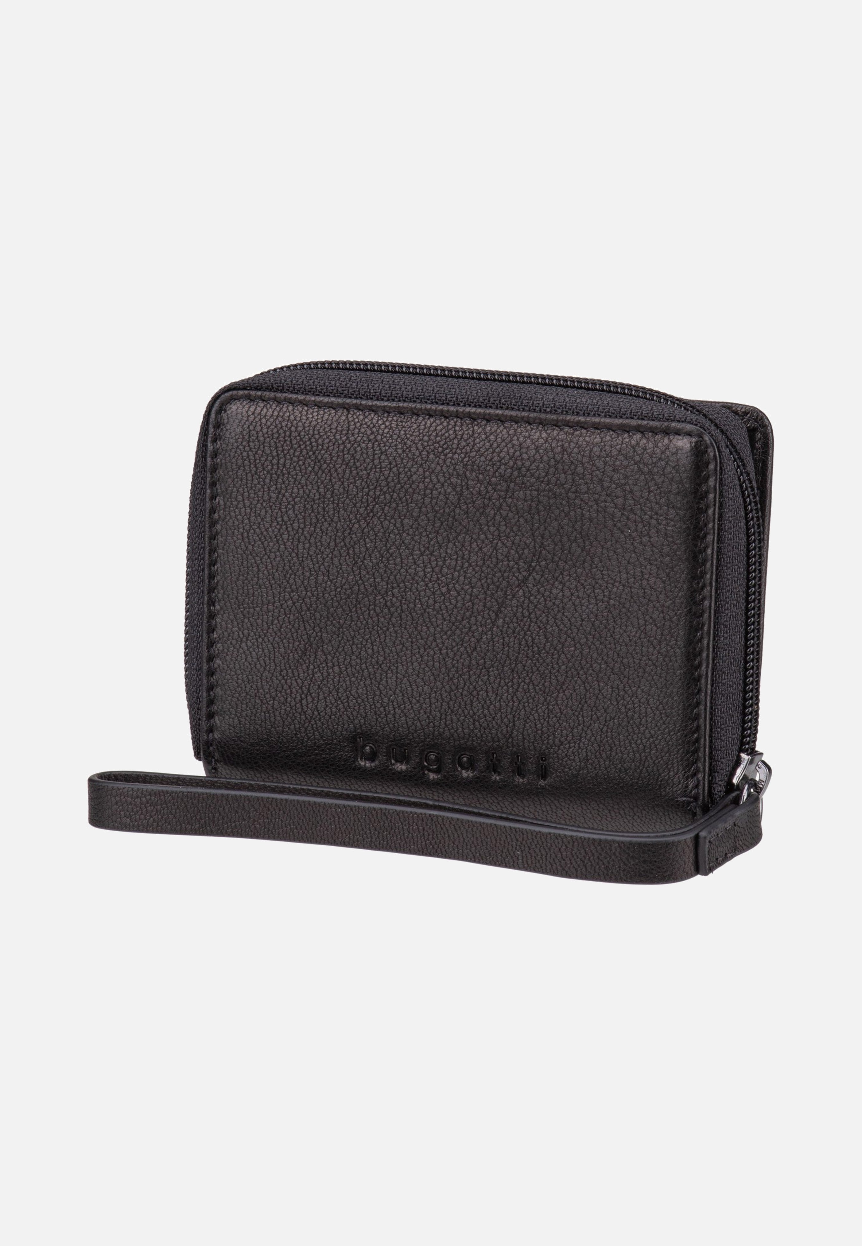 Bugatti Black Magic Zip Wallet Black Portemonnaie