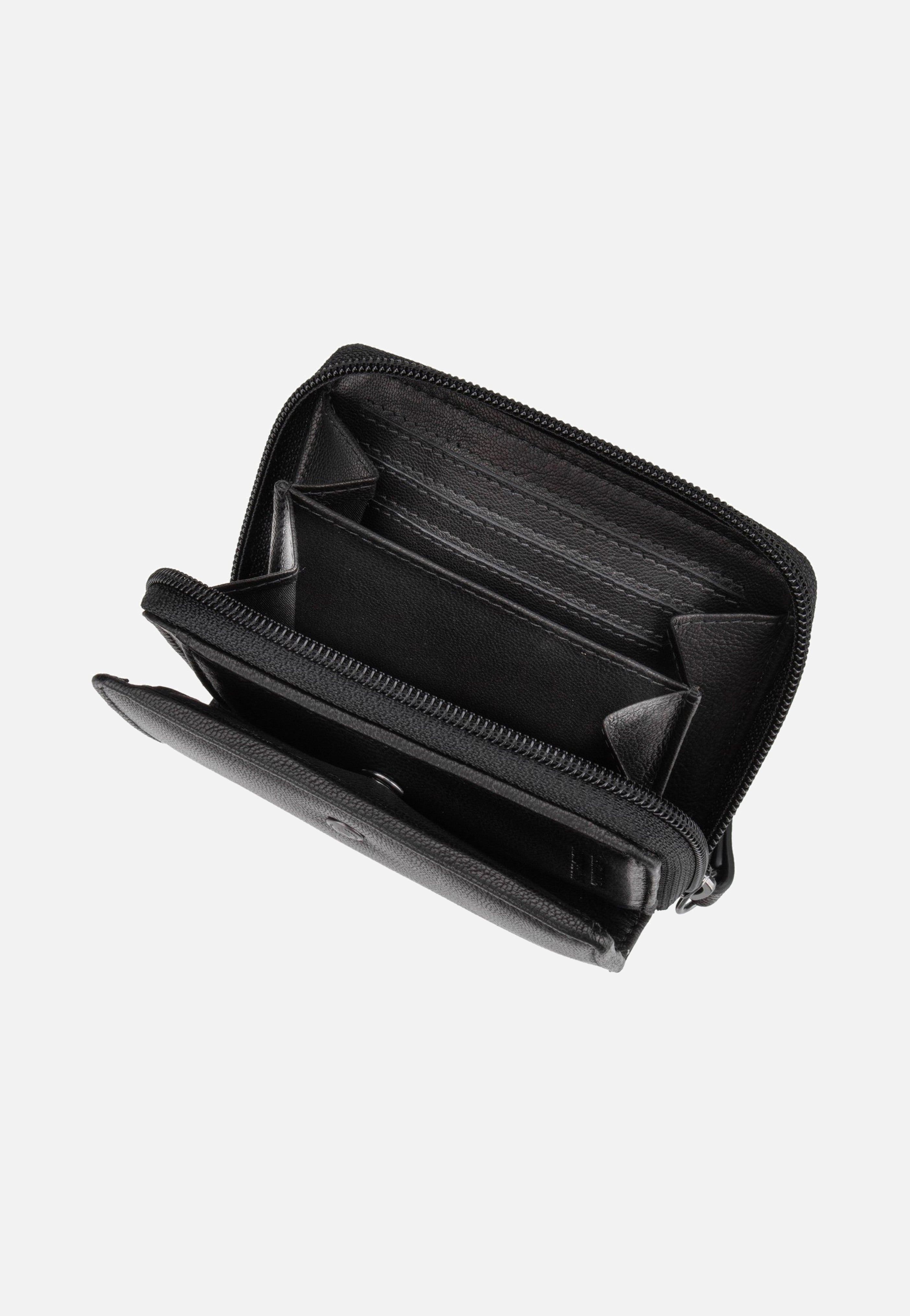 Bugatti Black Magic Zip Wallet Black Portemonnaie