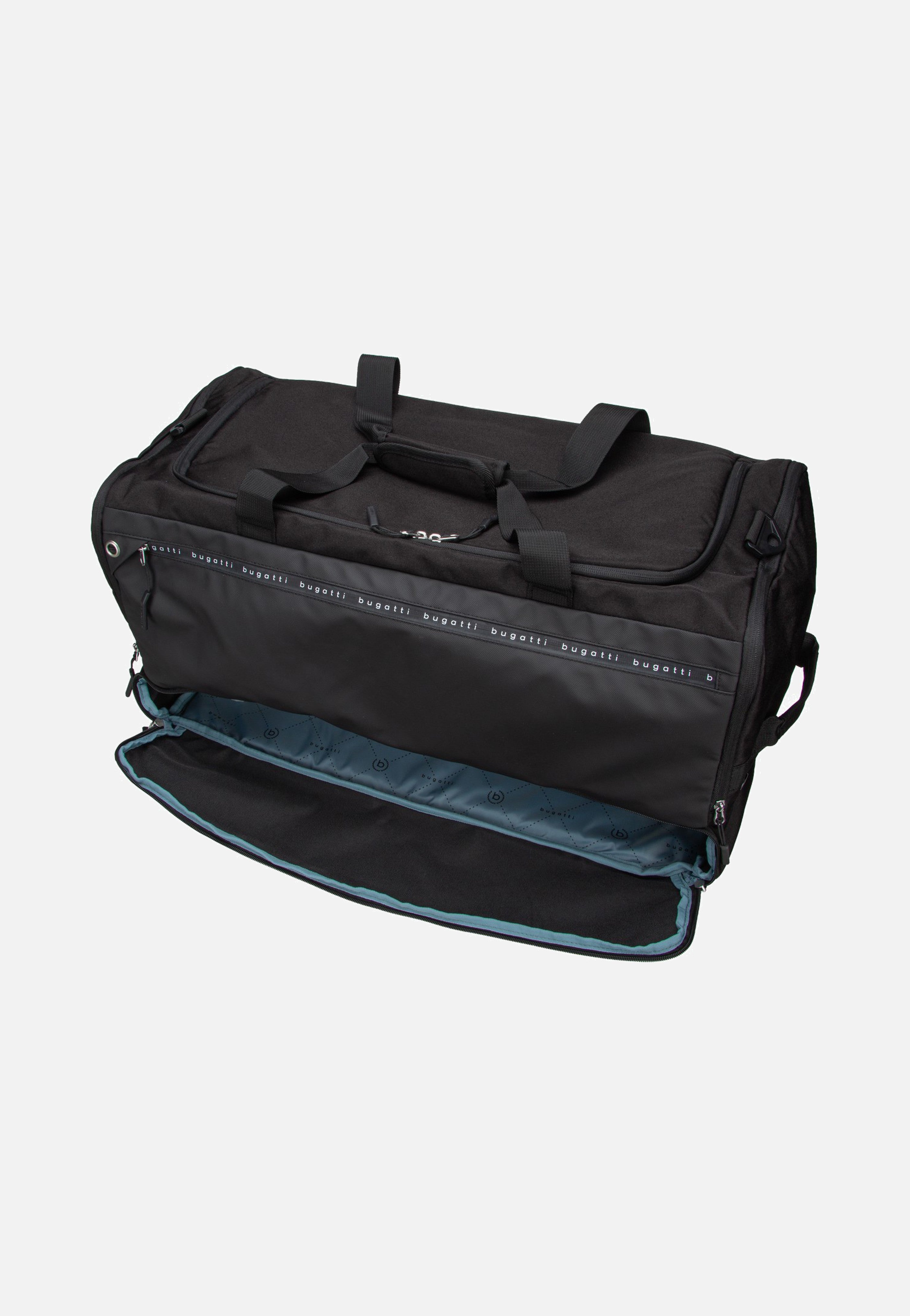 Bugatti Blanc Delight Weekender 2 In 1 Black Weekender
