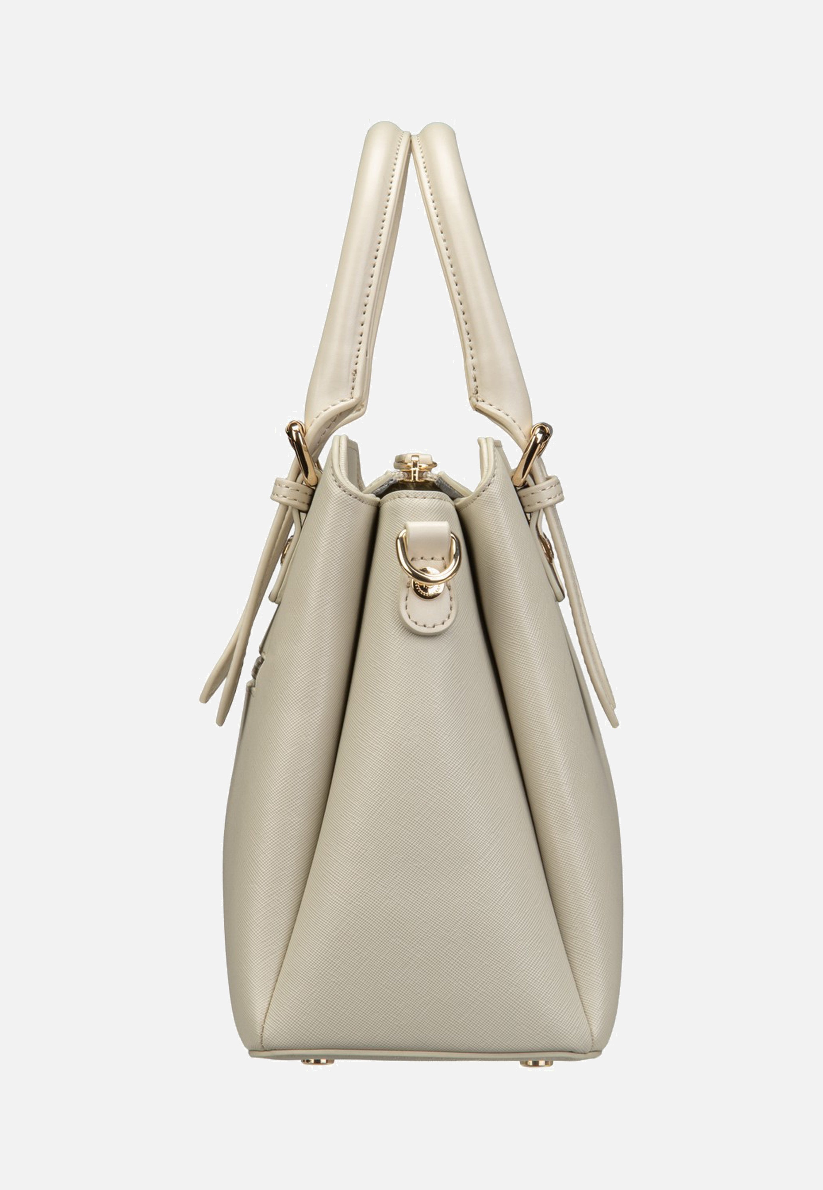 Bugatti Ella Saffiano Bowling Bag M Beige Bowling Bag