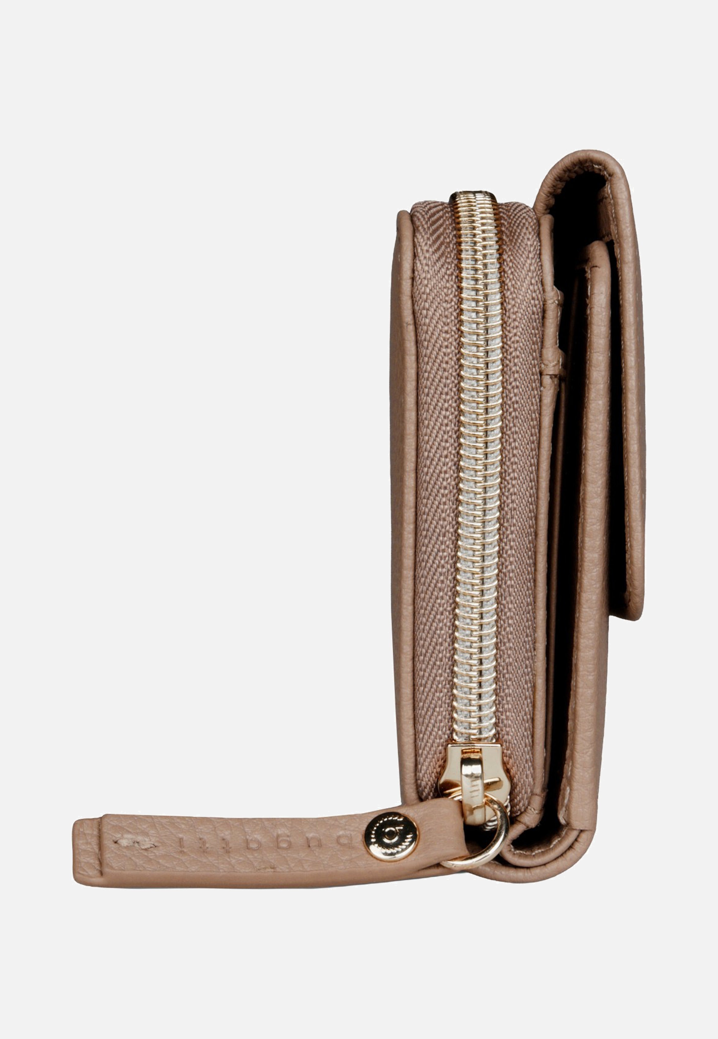 Bugatti Emilia Ladies Long Wallet With Flap Sand Wallet