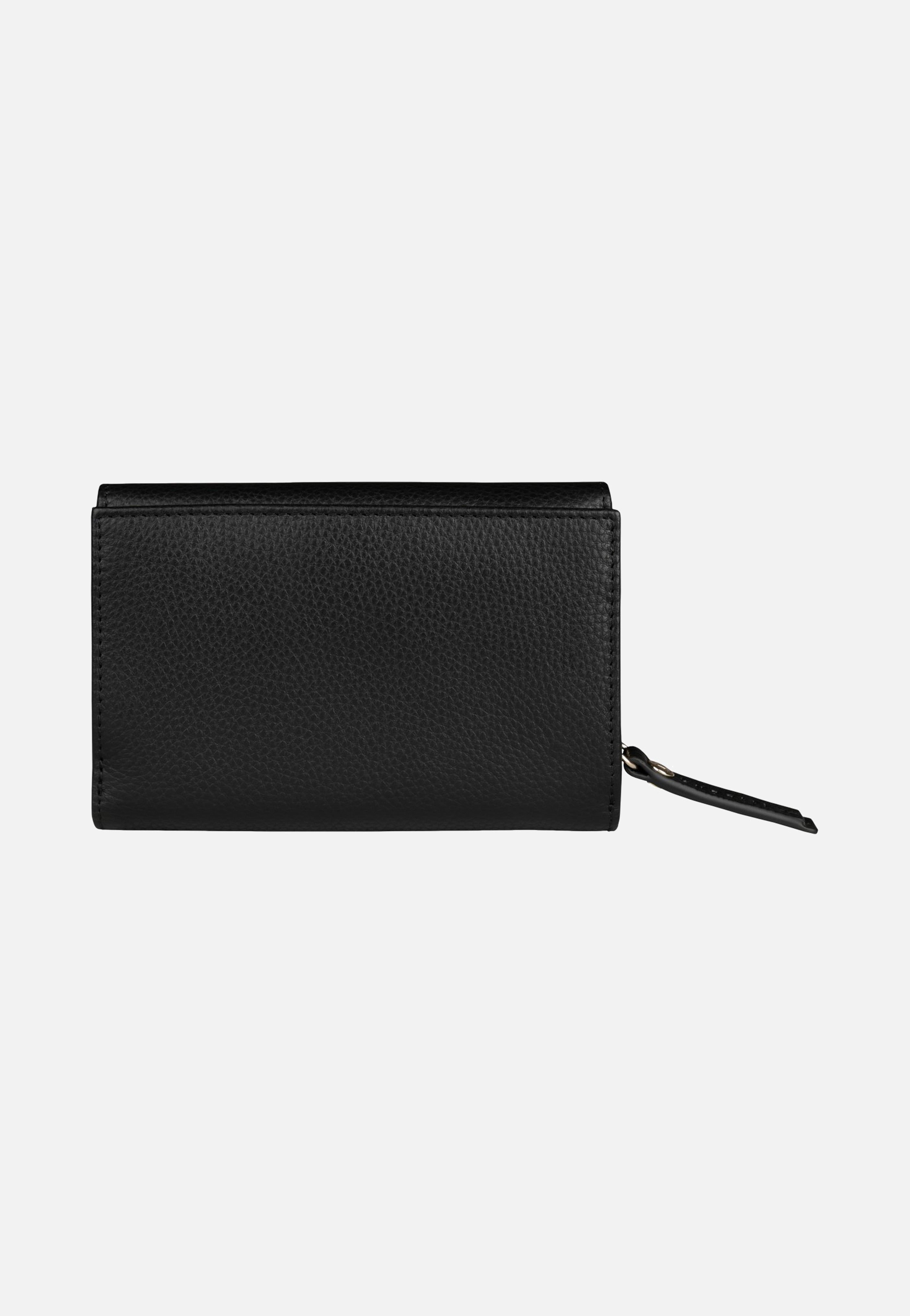 Bugatti Emilia Ladies Wallet With Flap Black Wallet