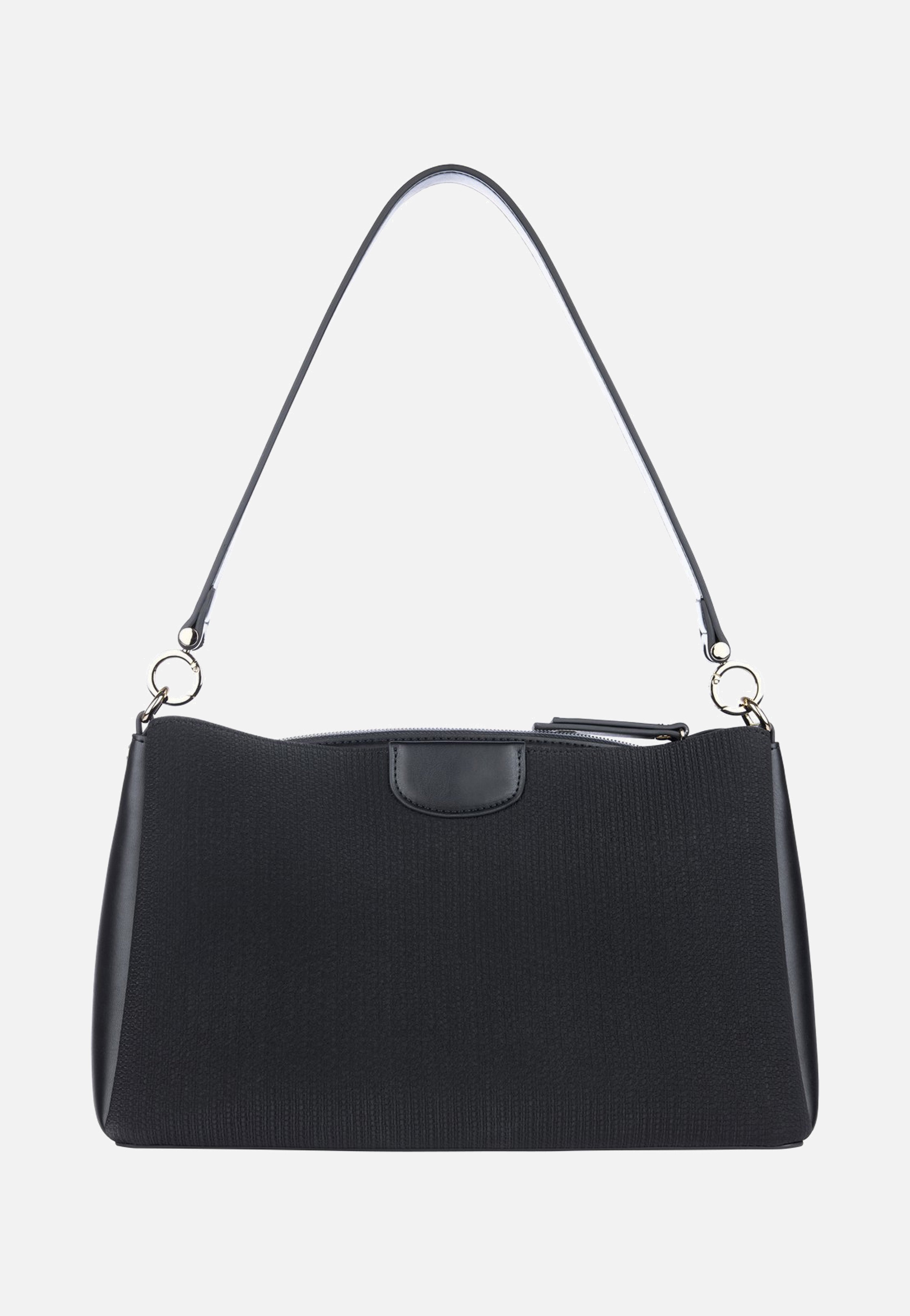 Bugatti Leah Shoulder Bag M Black Schultertasche