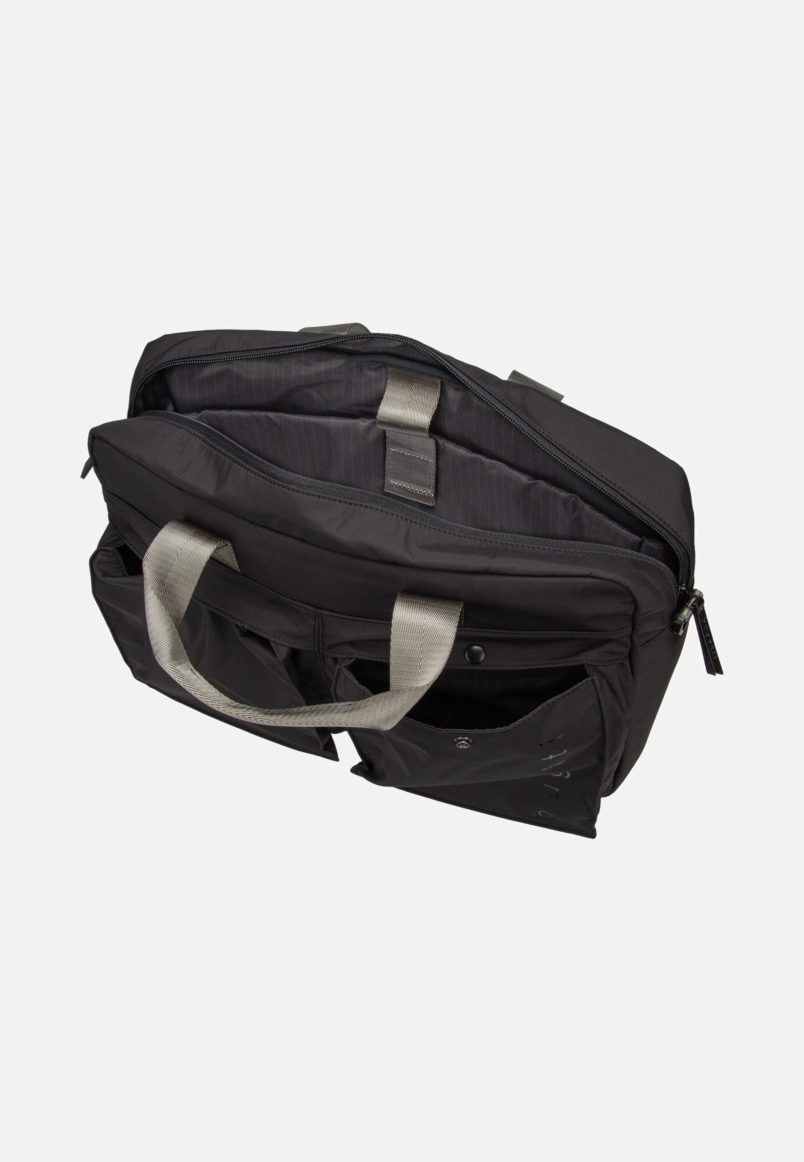 Bugatti Legere Briefcase Black Aktentasche