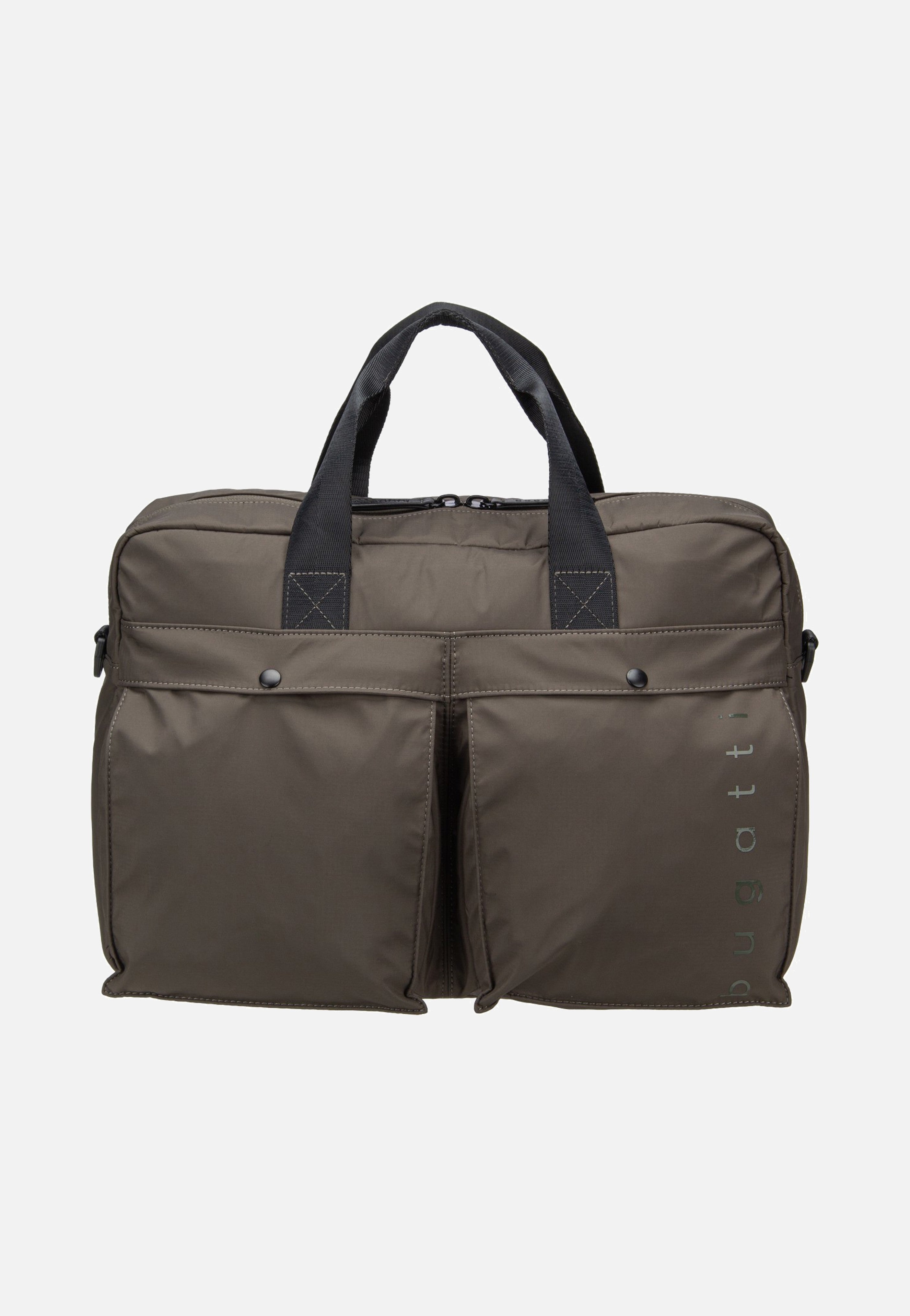 Bugatti Legere Briefcase Olive Aktentasche