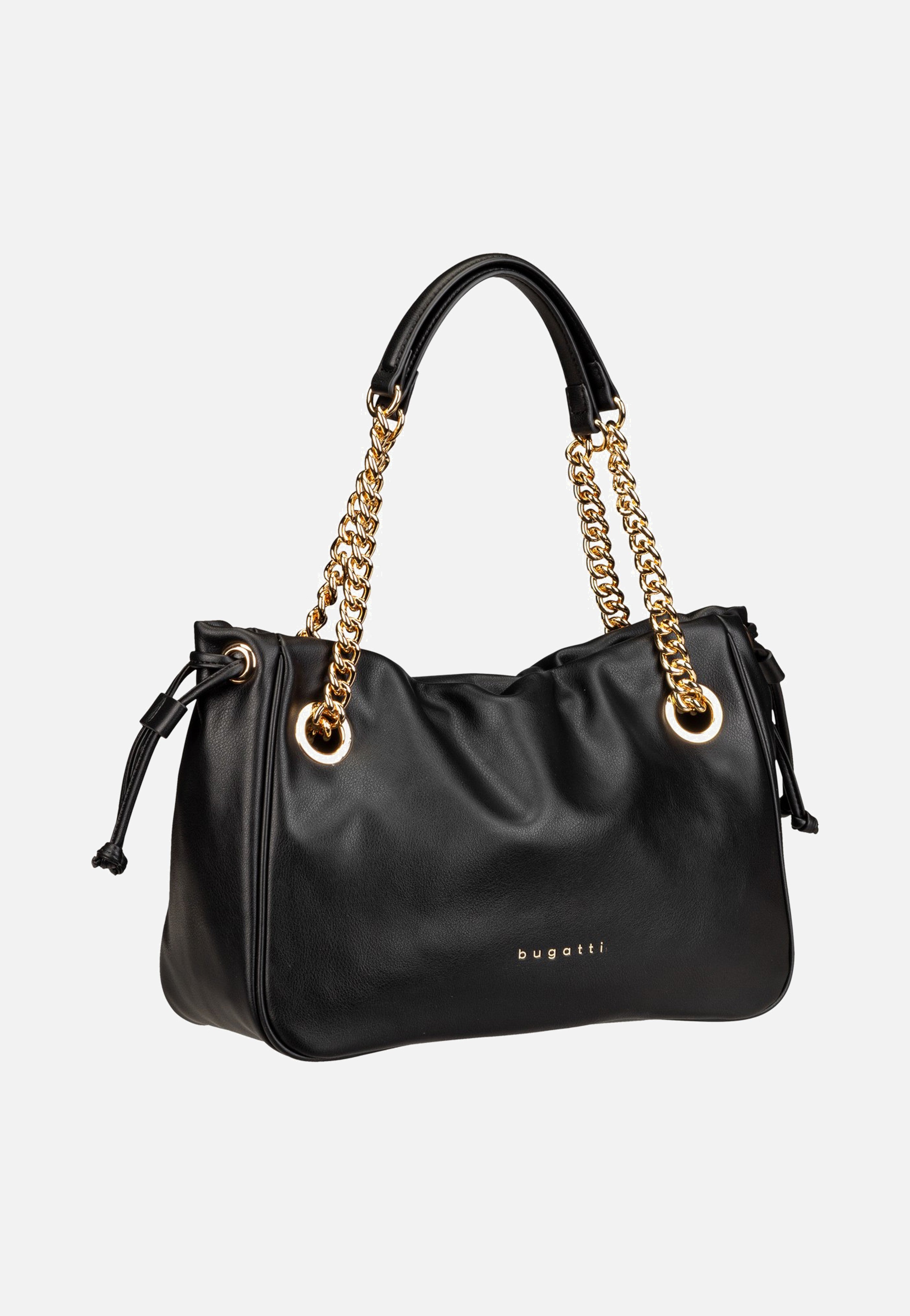 Bugatti Leni Shoulder Bag M Black Schultertasche