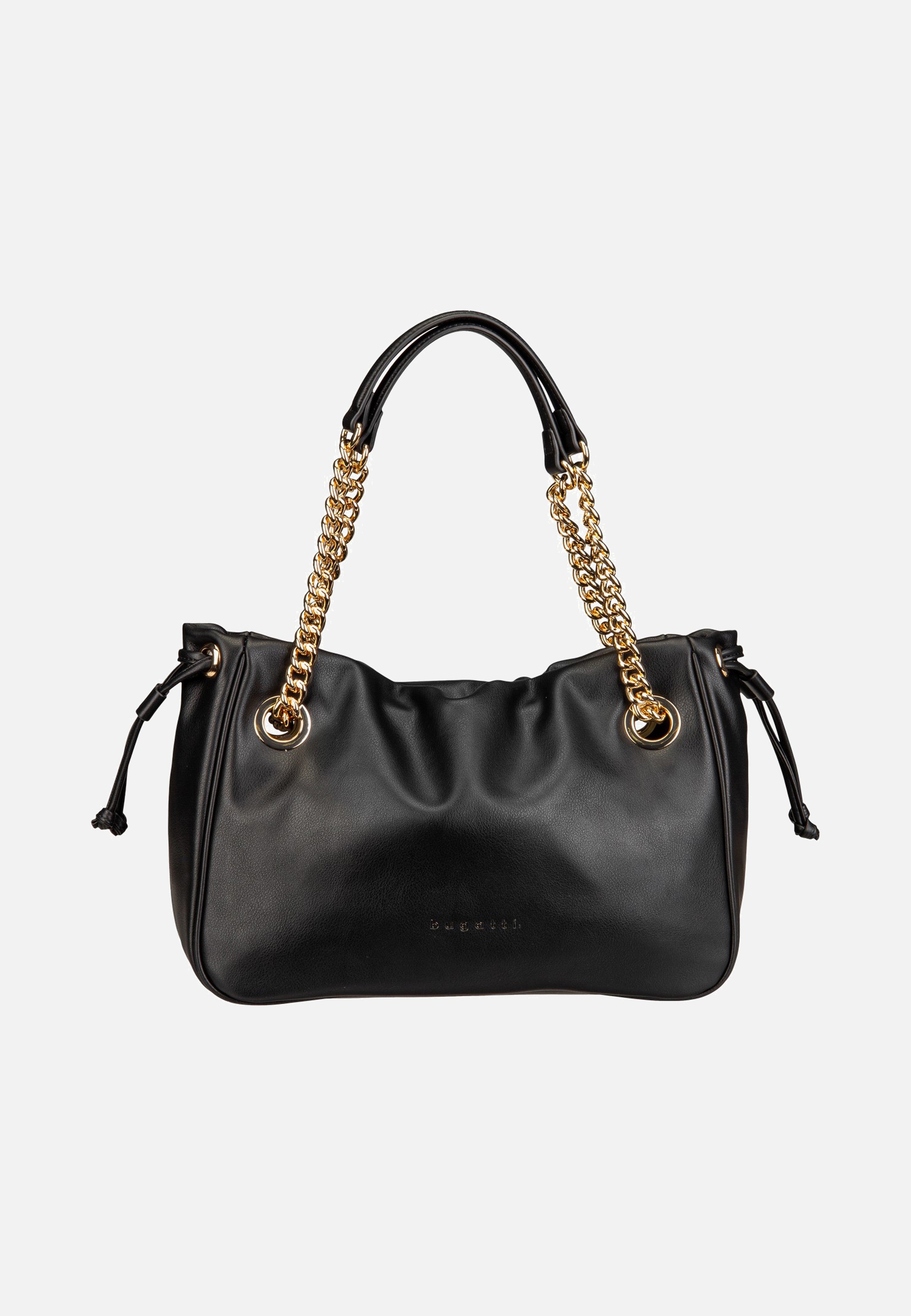 Bugatti Leni Shoulder Bag M Black Schultertasche