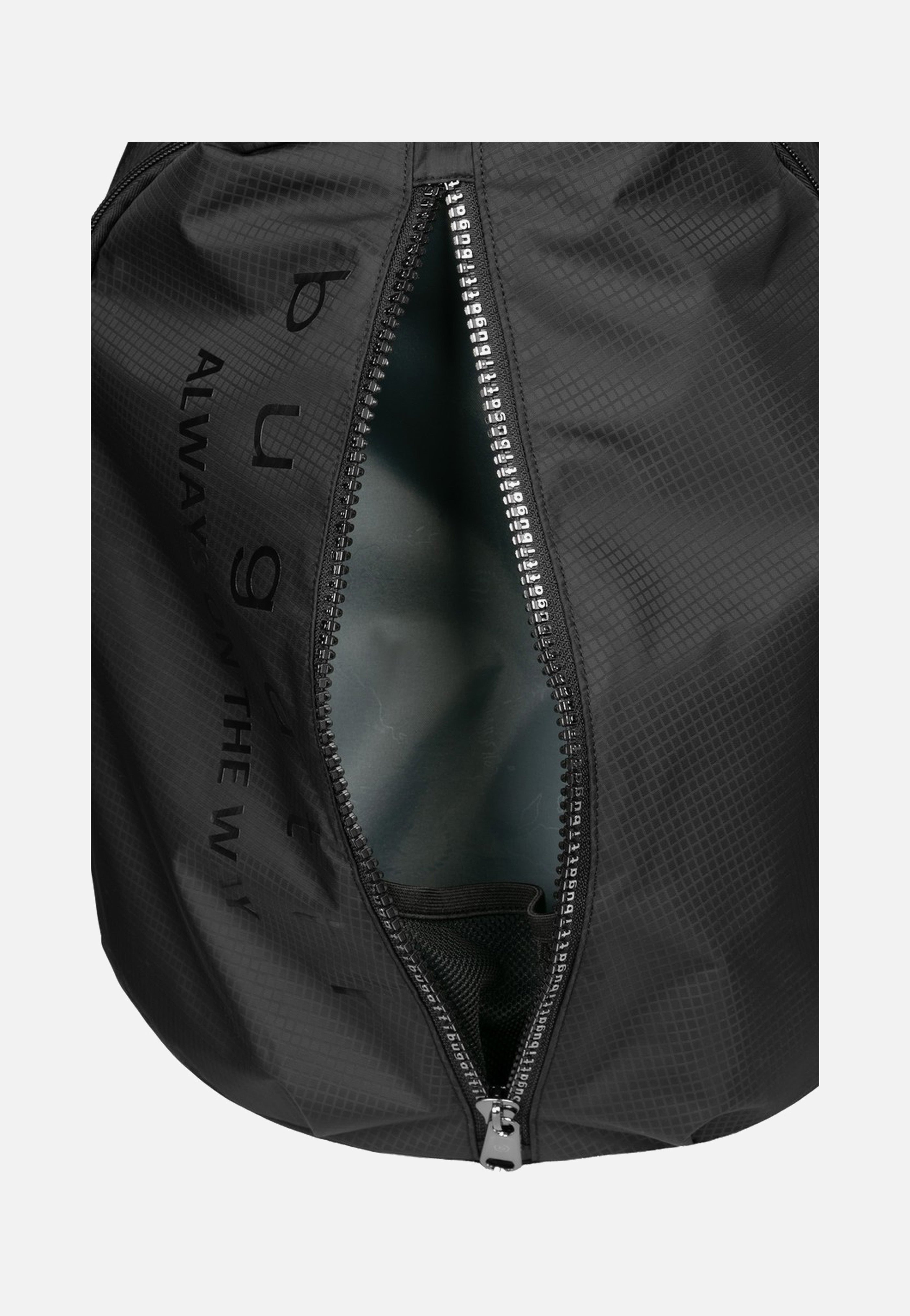 Bugatti Letter's Backpack Black Rucksack