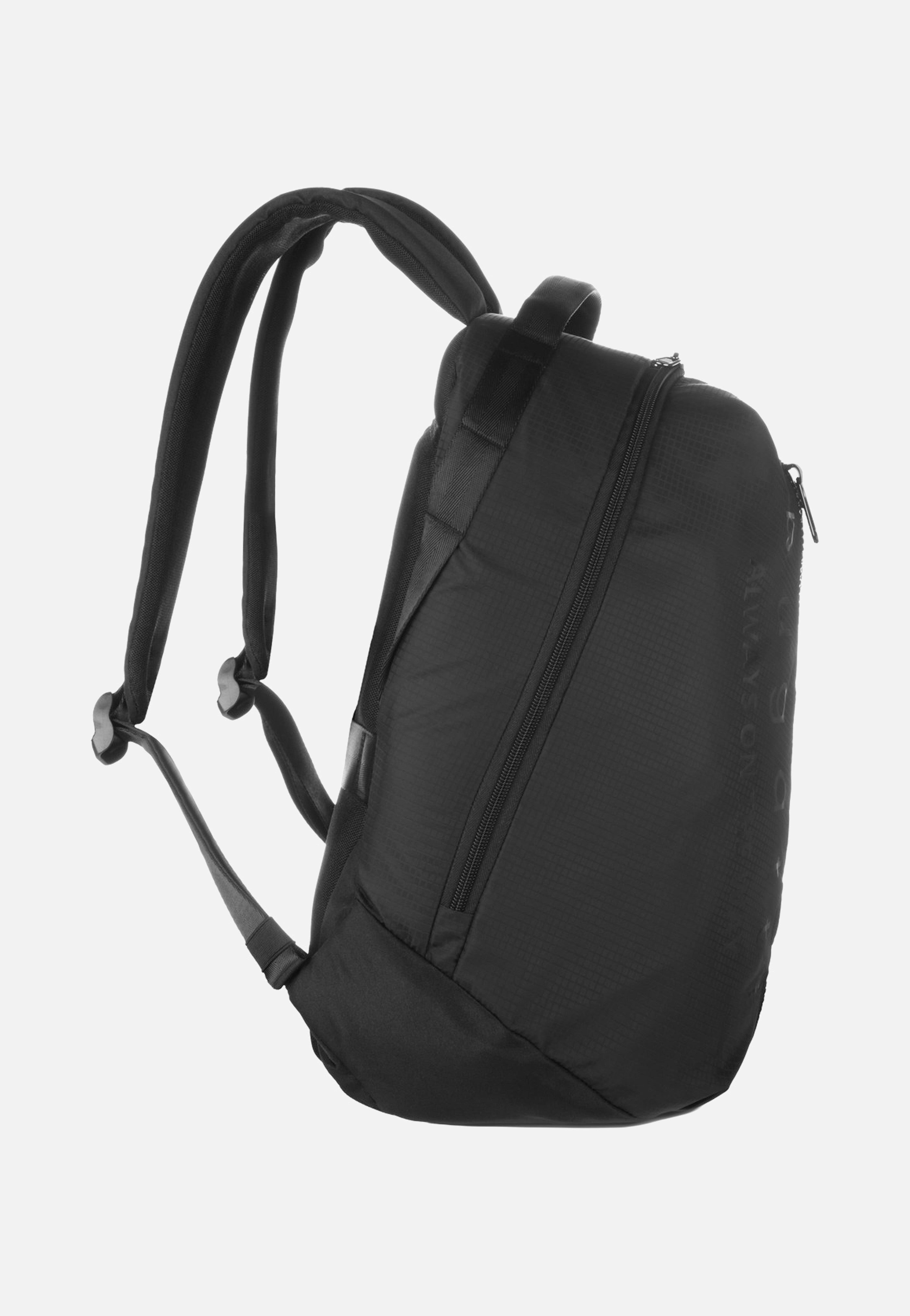 Bugatti Letter's Backpack Black Rucksack